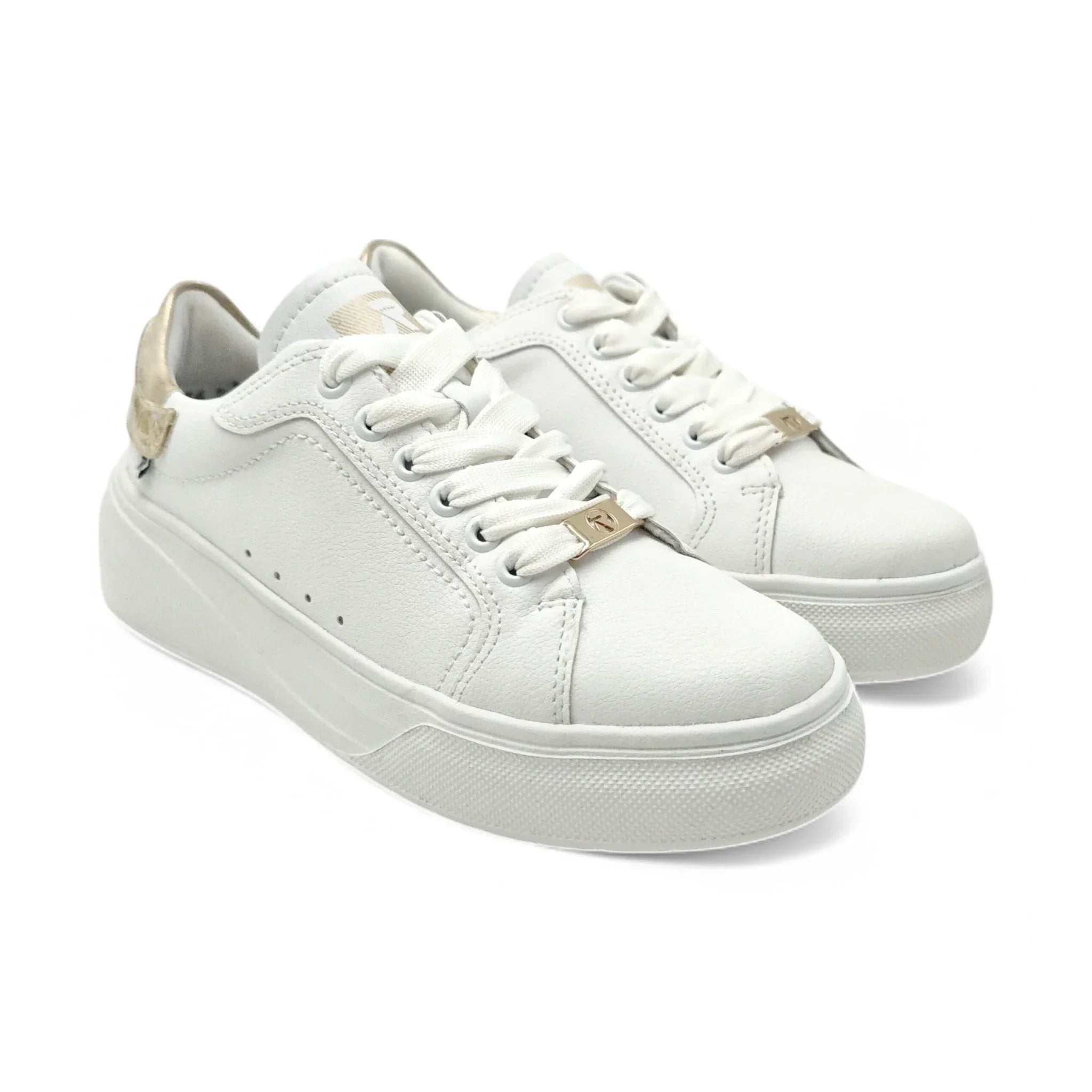 Rieker plitke ravne modne patike na šnjiranje 2303 - Obuća Monah