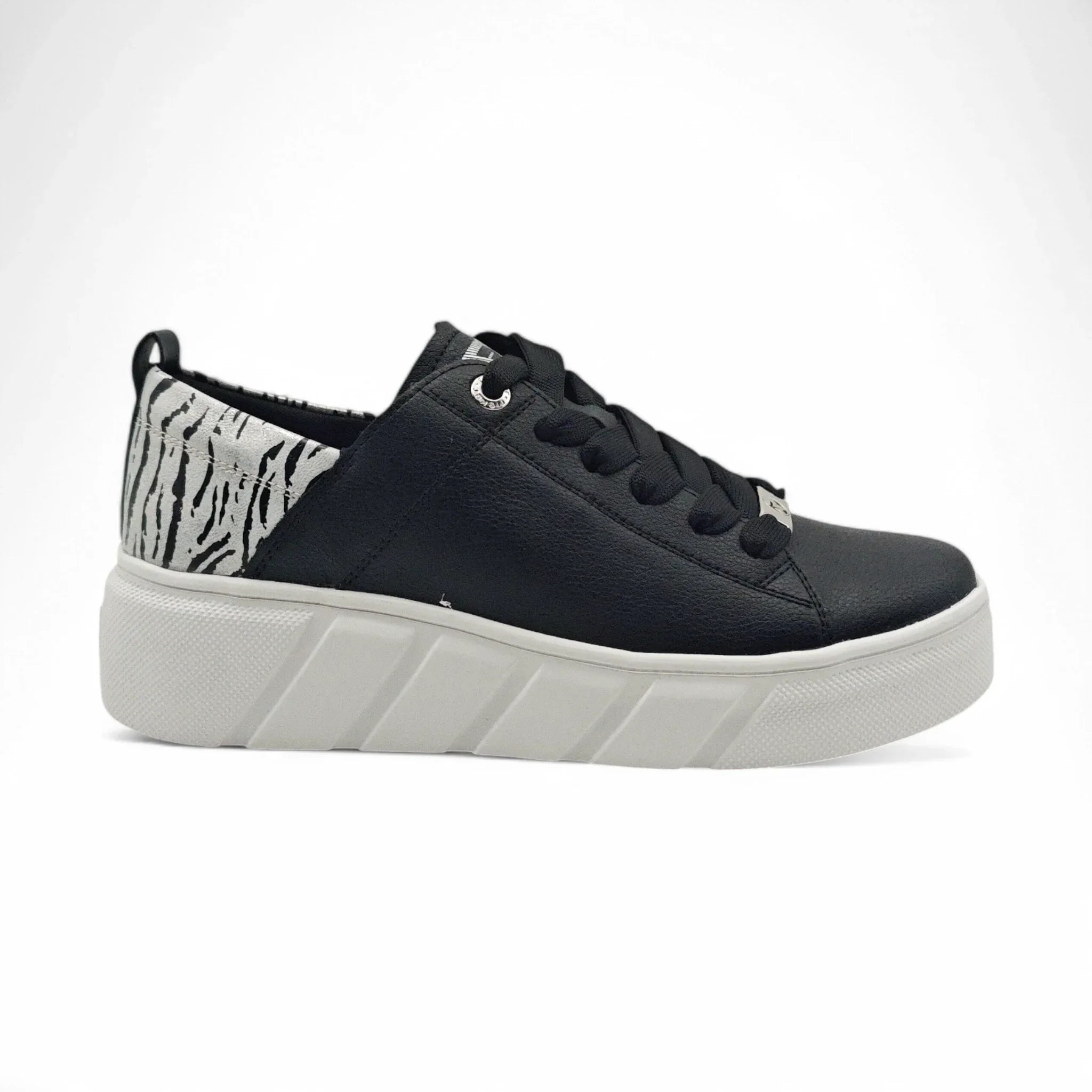 Rieker plitke ravne modne patike na šnjiranje 2602 - Obuća Monah