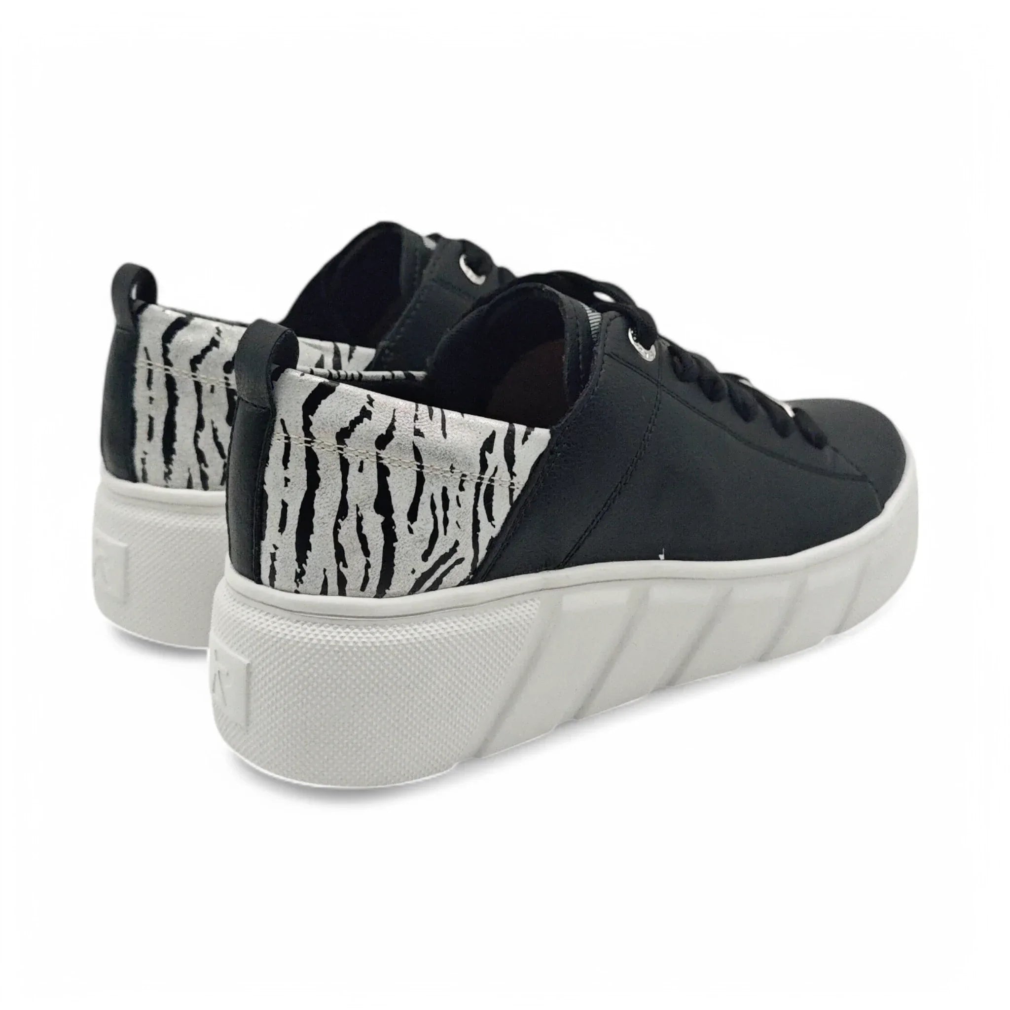 Rieker plitke ravne modne patike na šnjiranje 2602 - Obuća Monah