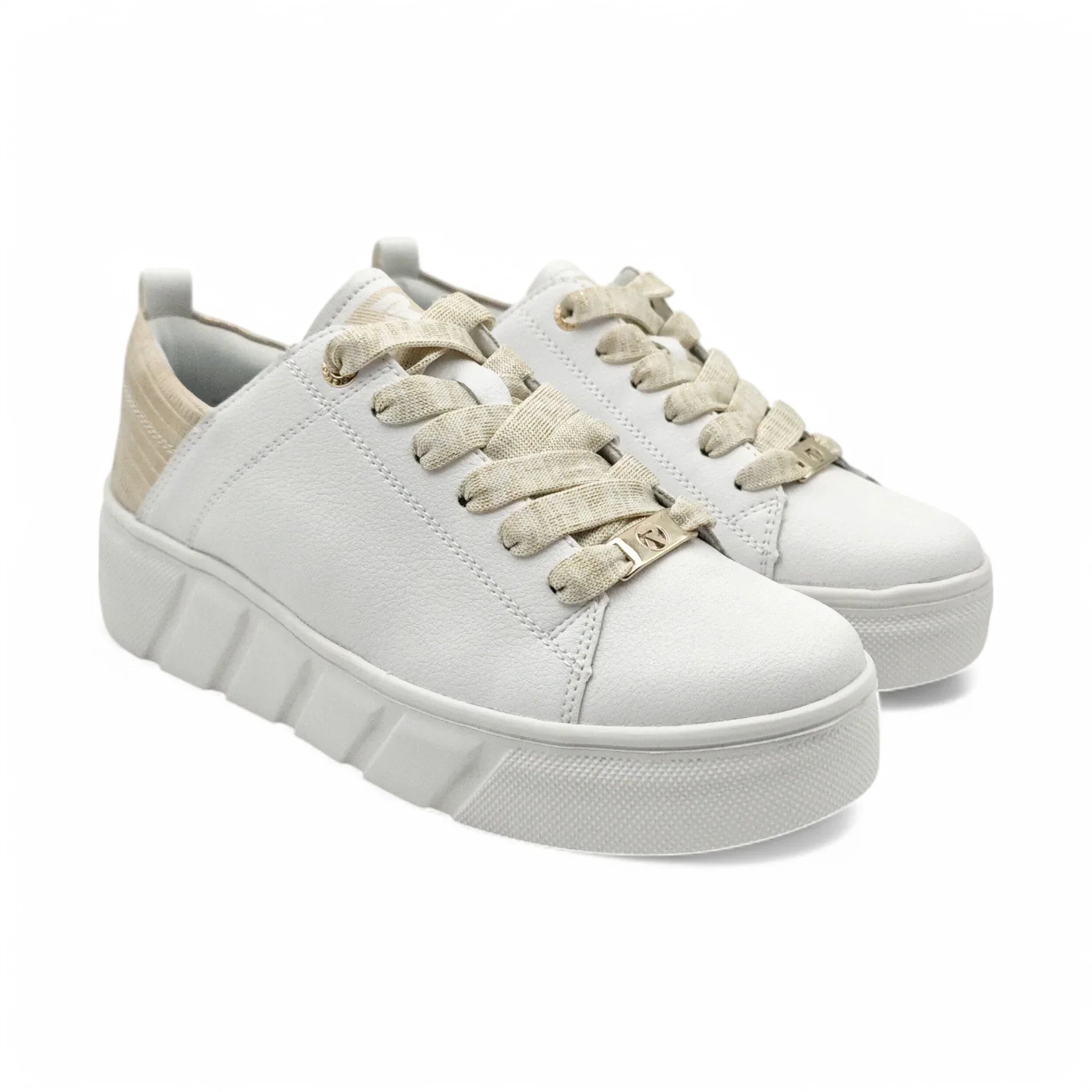 Rieker plitke ravne modne patike na šnjiranje 2602 - Obuća Monah