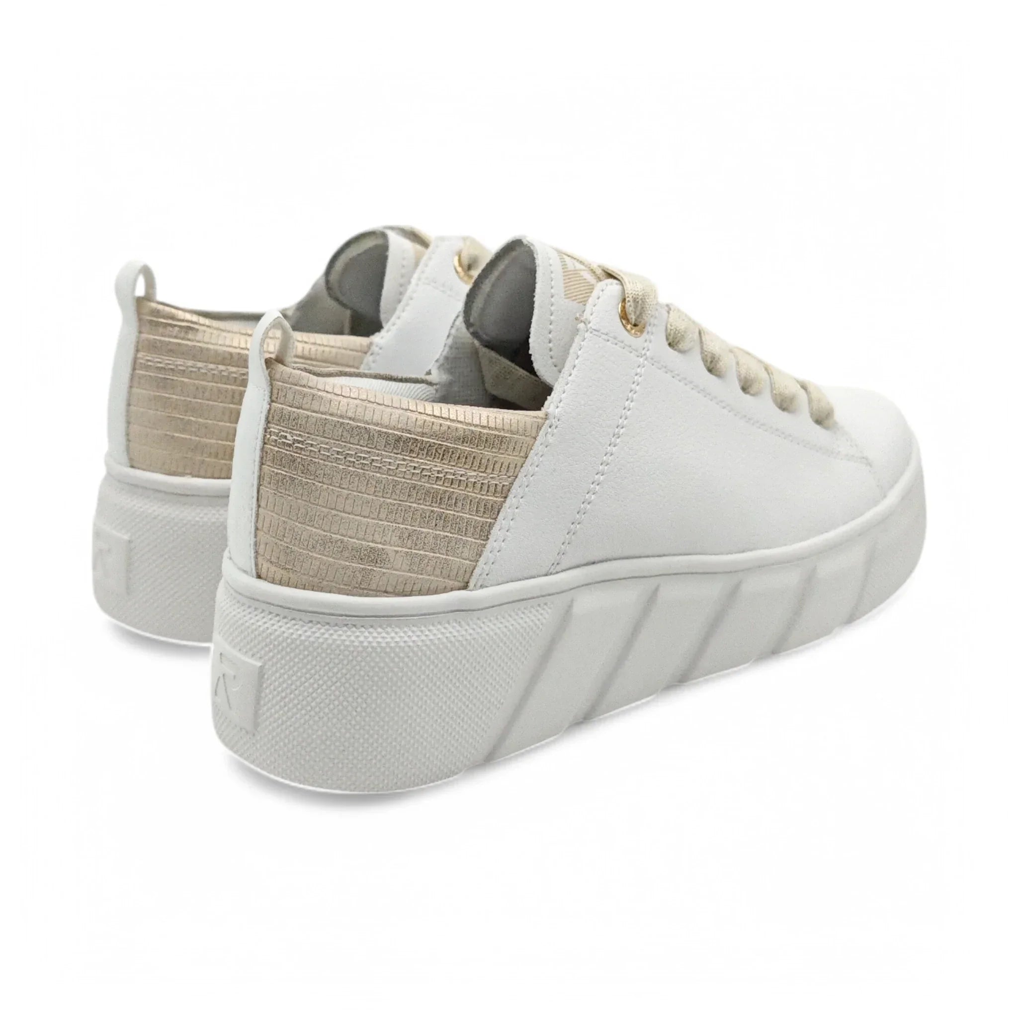 Rieker plitke ravne modne patike na šnjiranje 2602 - Obuća Monah