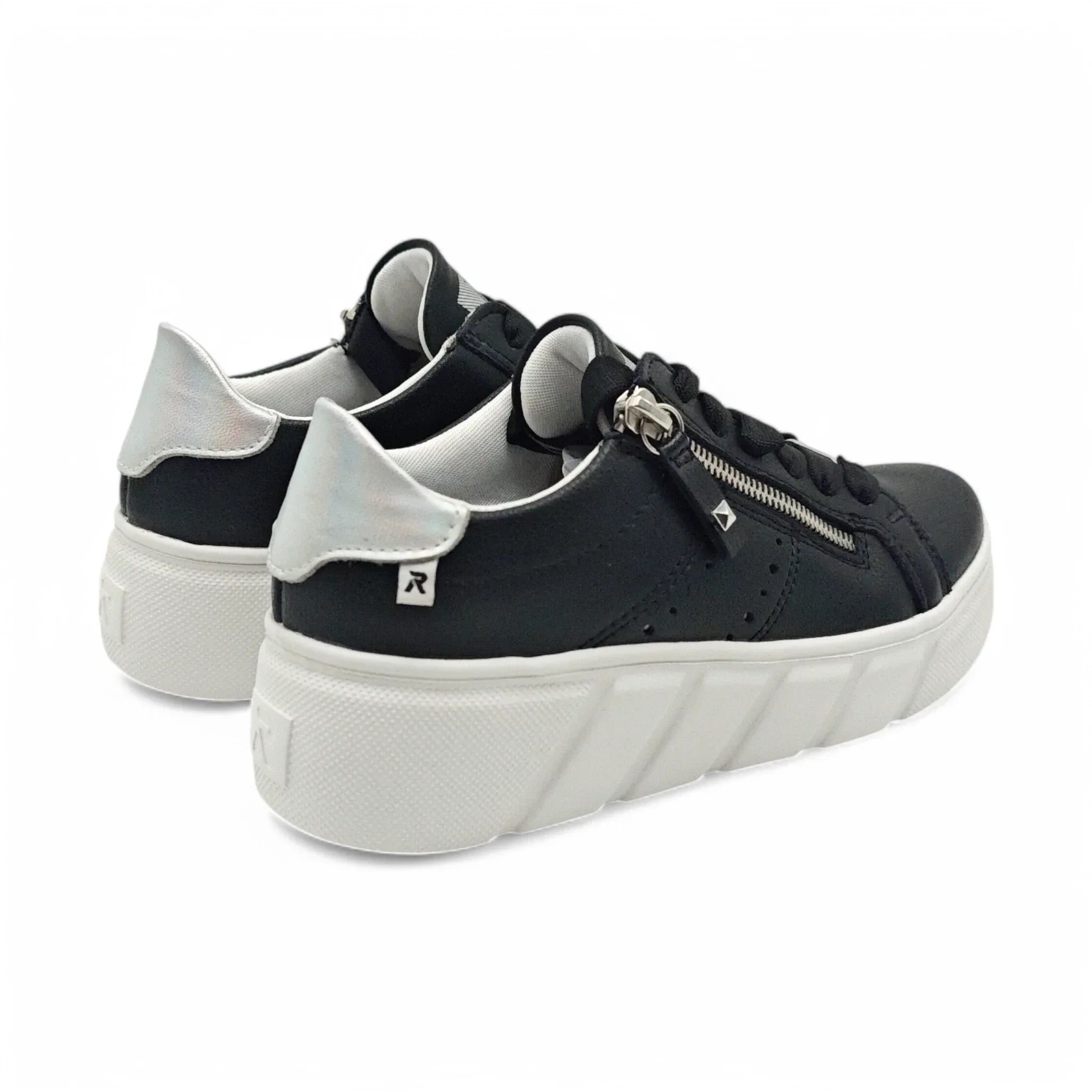 Rieker 2605 crna pogled straga