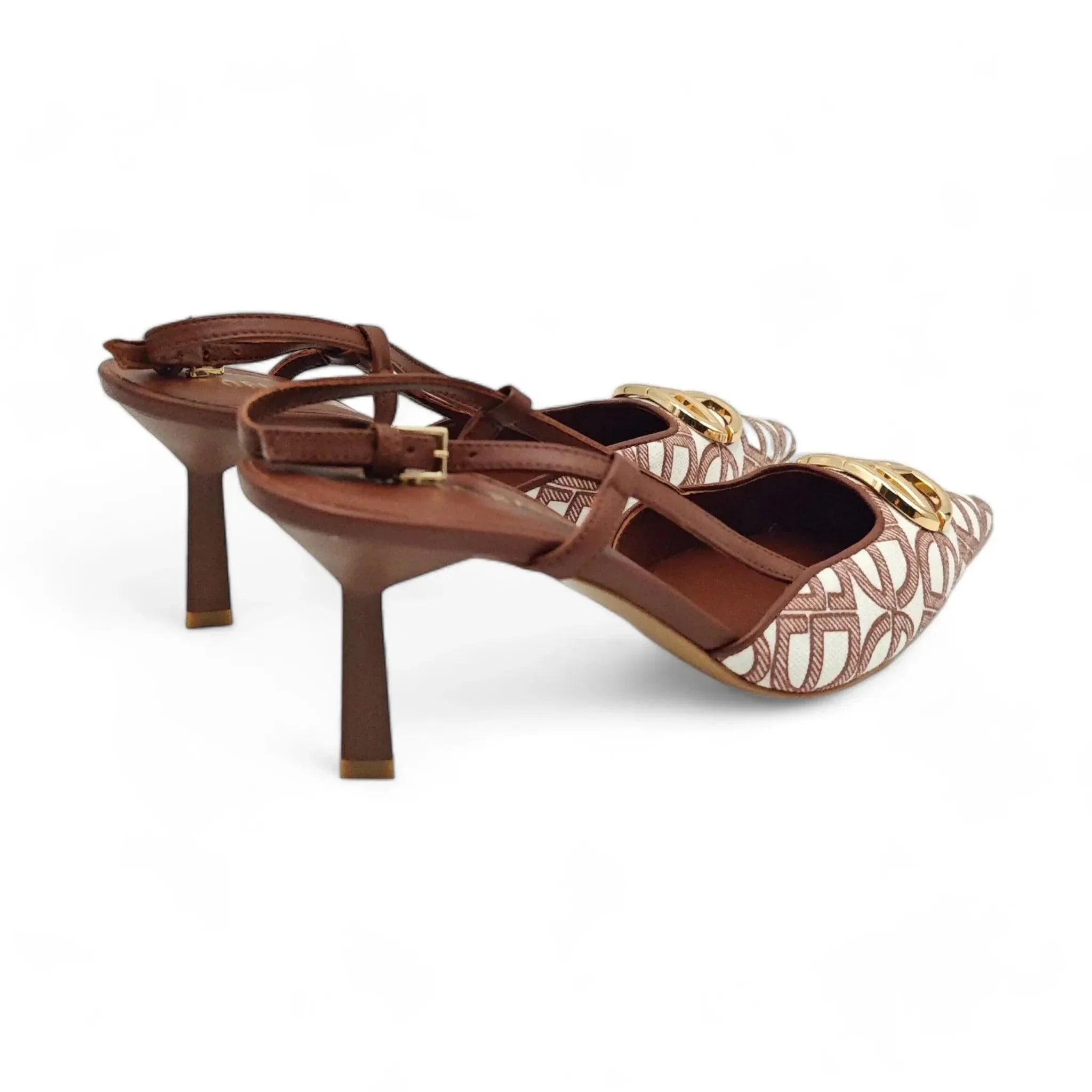 Sofia Baldi slingback D'Orsay sandale na stiletto štiklu 90171 - Obuća Monah