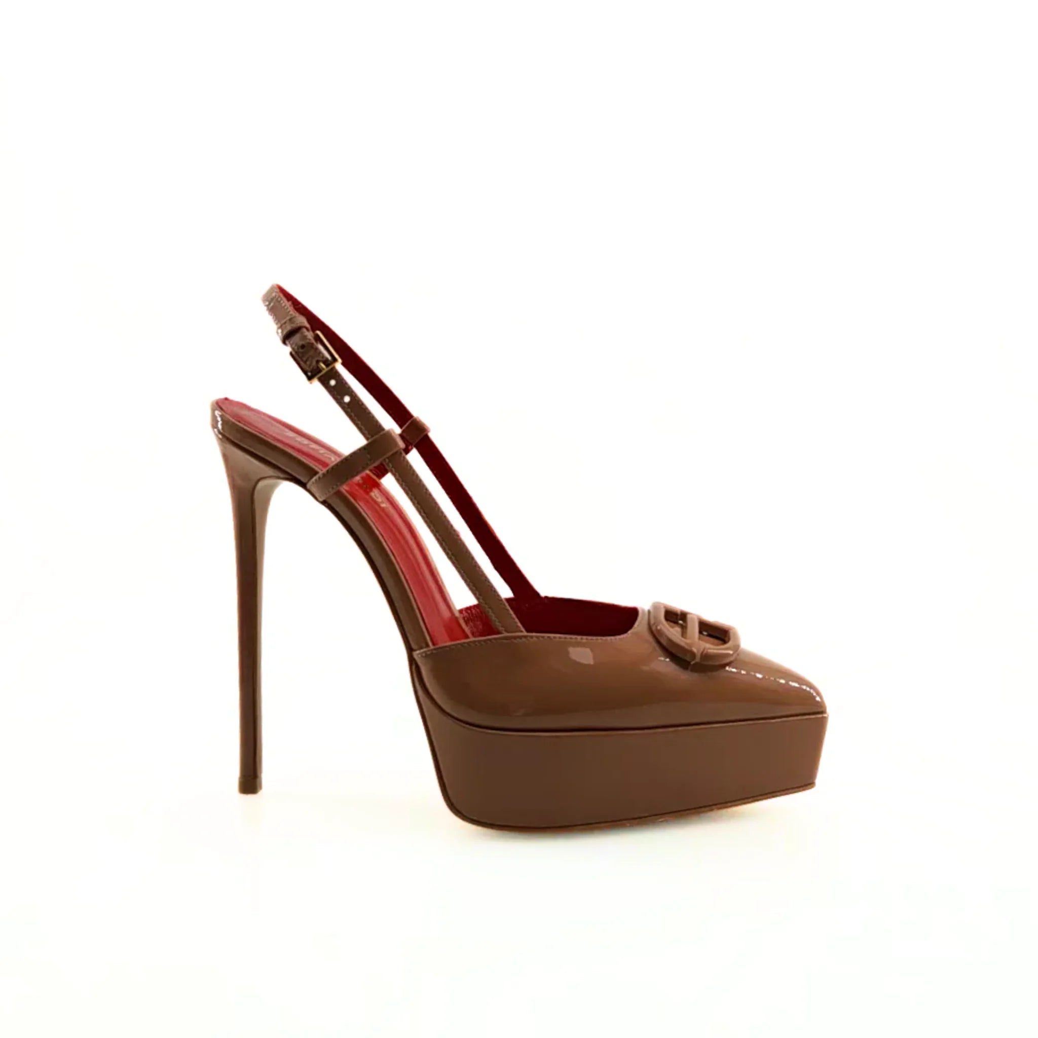 Sofia Baldi slingback D'Orsay sandale na špicastu štiklu 9016