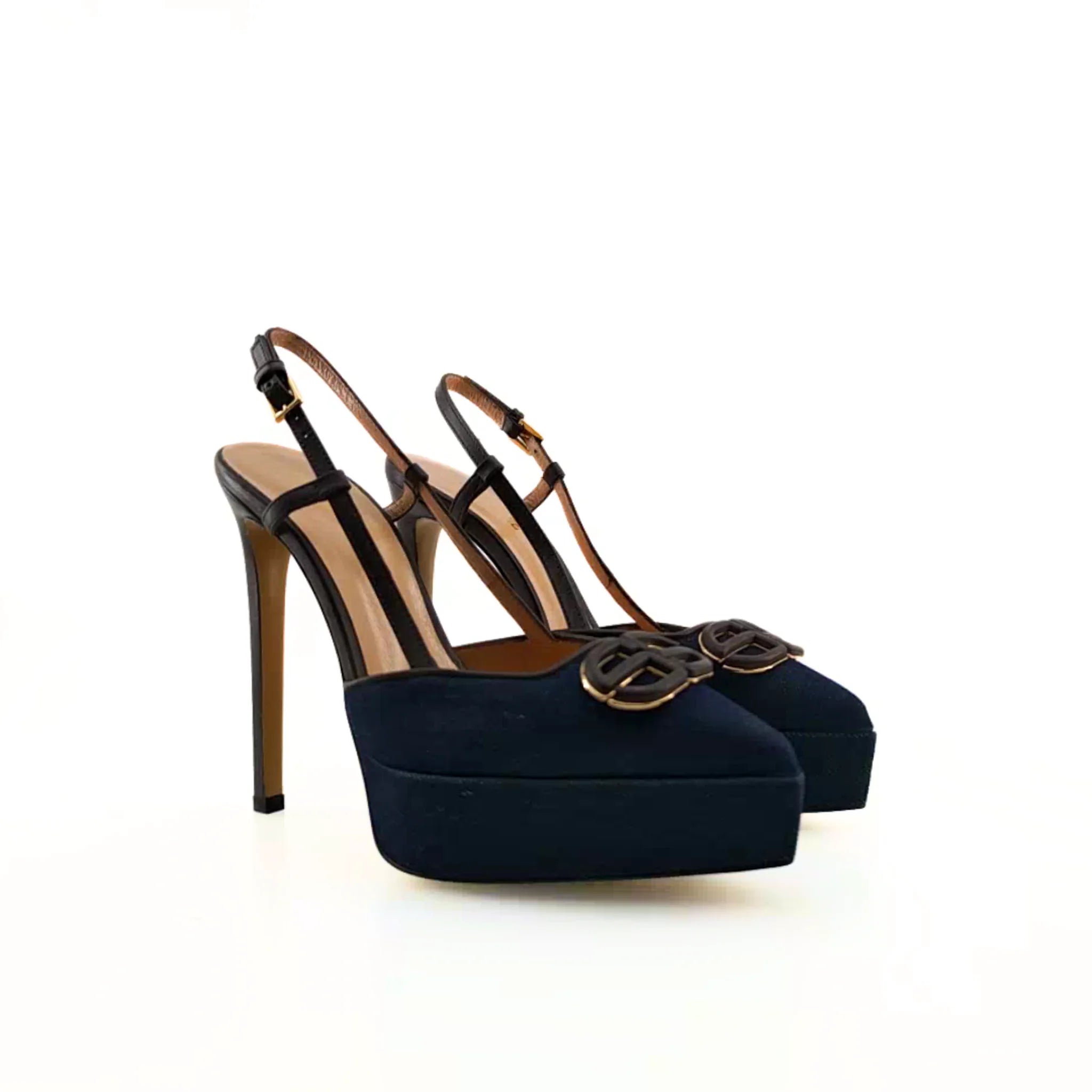 Sofia Baldi slingback D'Orsay sandale na špicastu štiklu 9016