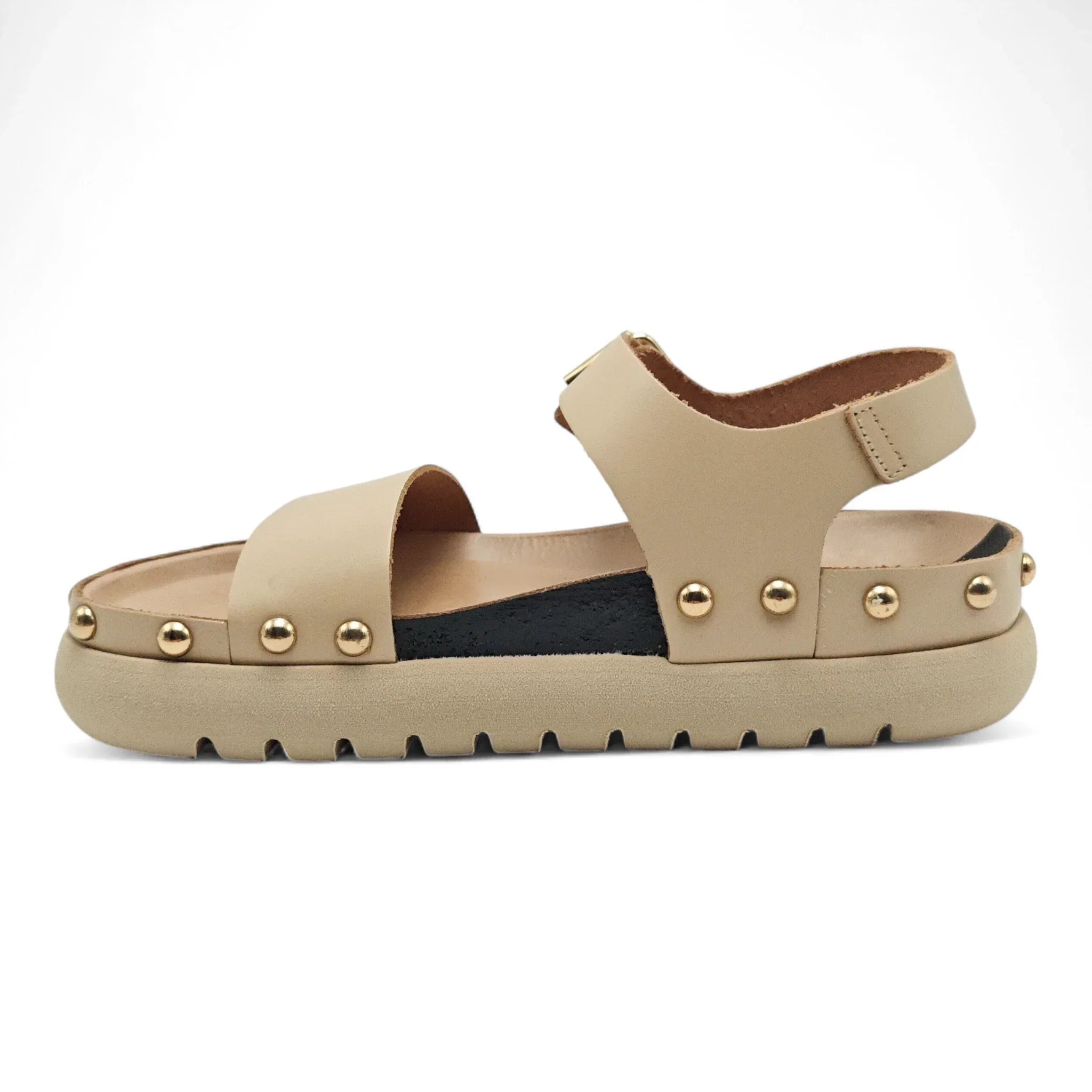 Take Me ravne sandale sa remenom za gležanj 2401 - Obuća Monah