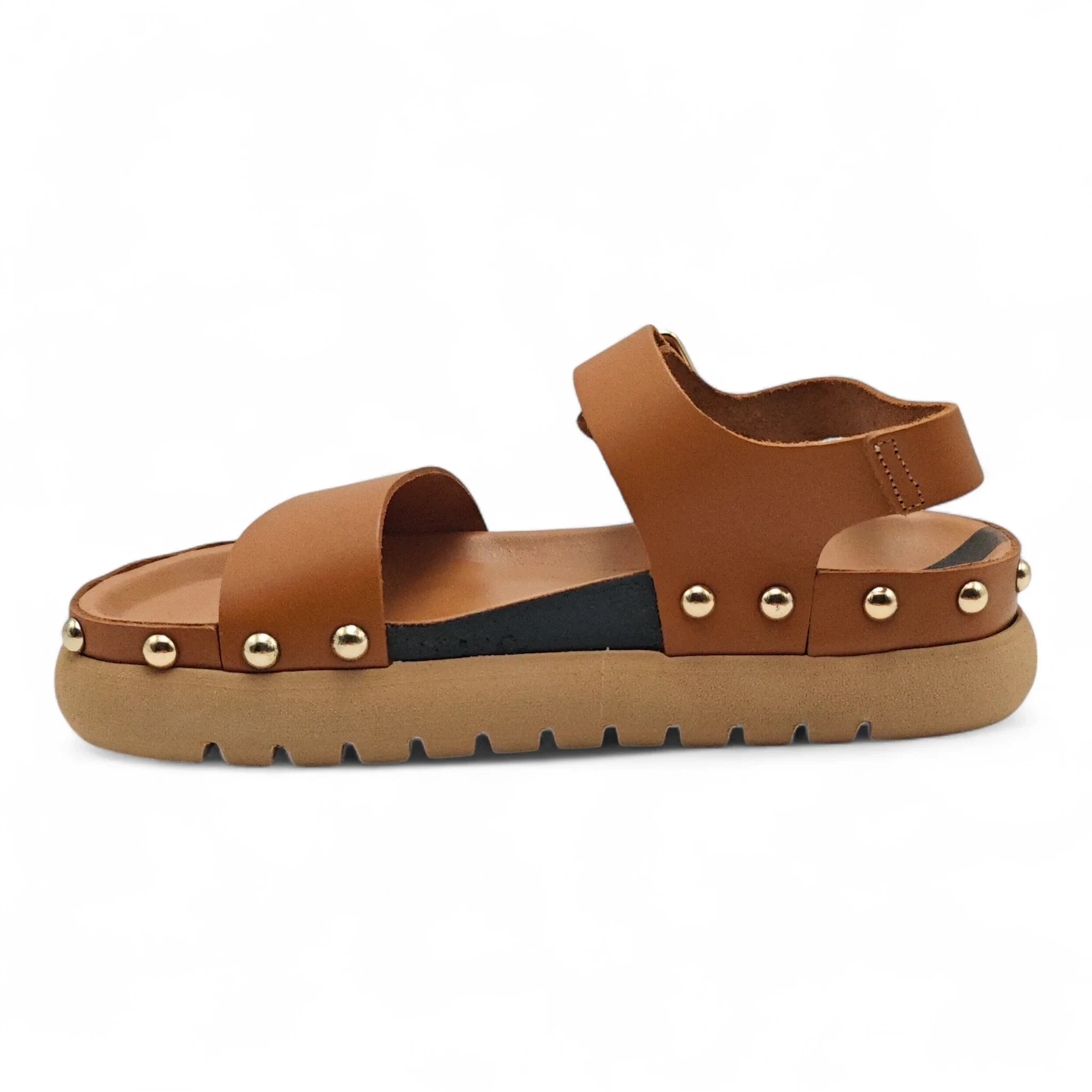 Take Me ravne sandale sa remenom za gležanj 2401 - Obuća Monah