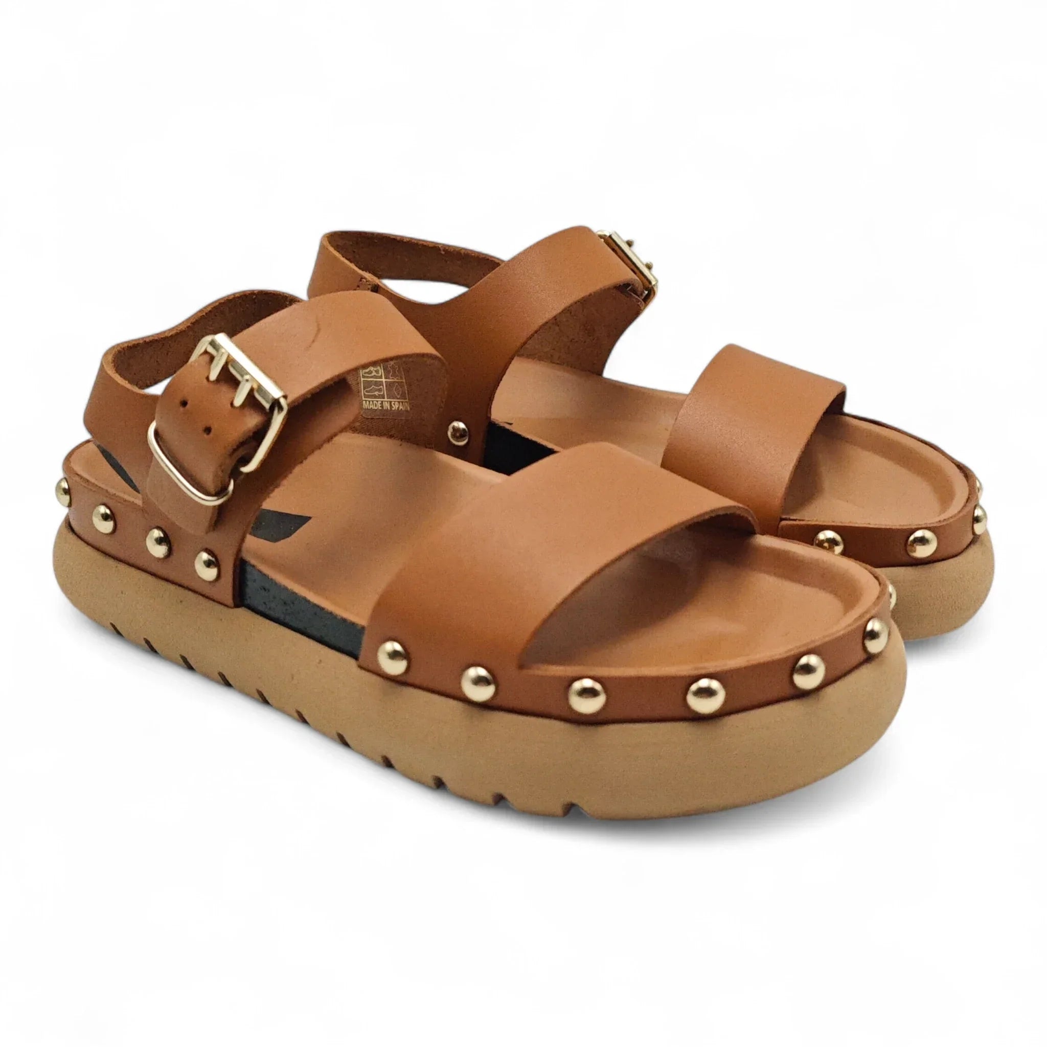 Take Me ravne sandale sa remenom za gležanj 2401 - Obuća Monah