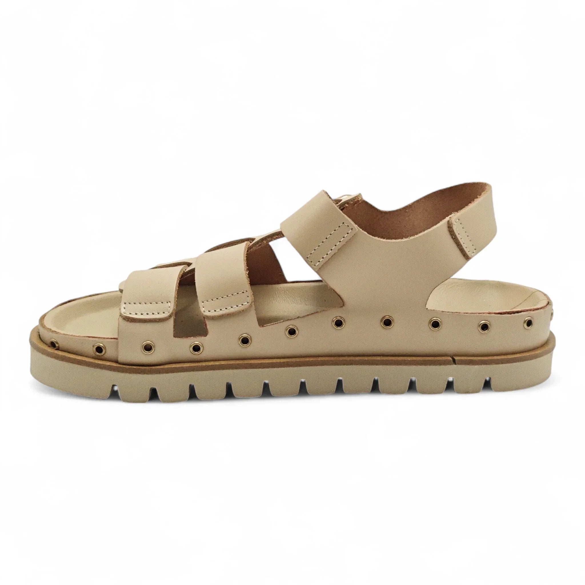 Take Me ravne sandale sa remenom za gležanj 2502 - Obuća Monah