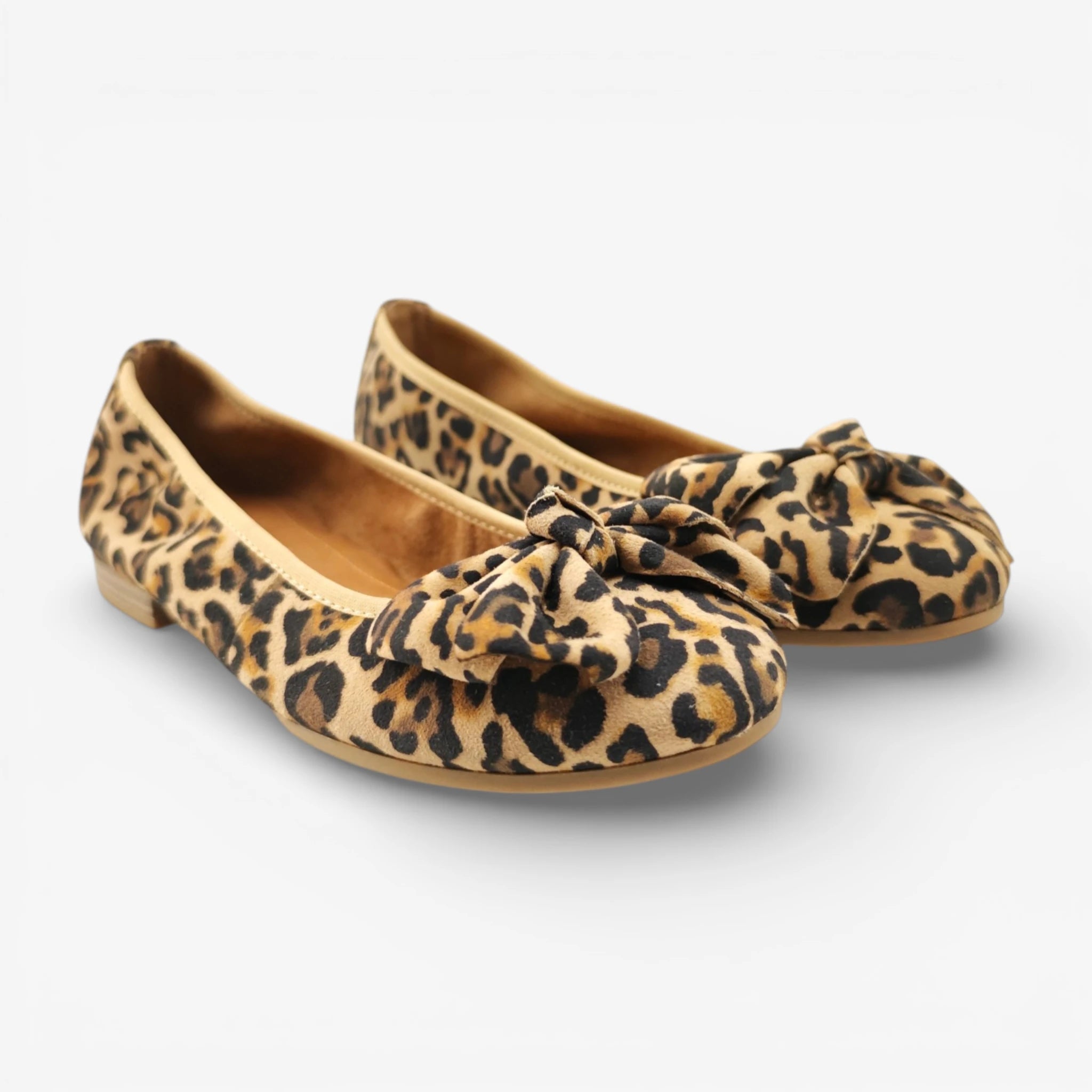 Tamaris 22141 smeđi leopard pogled spreda