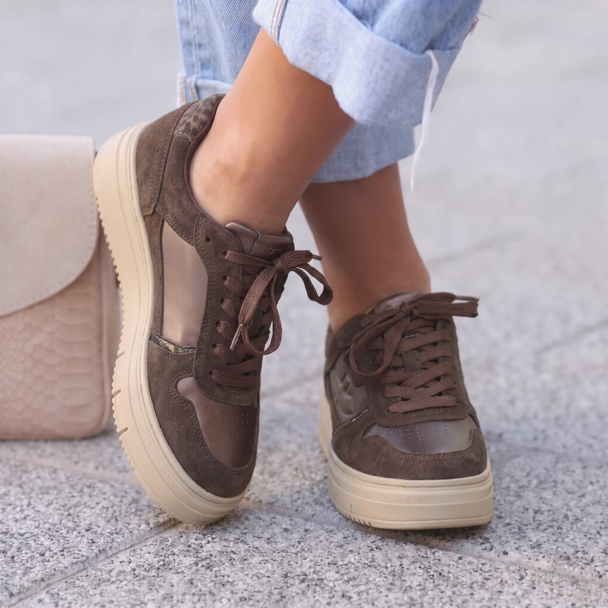 Tamaris 23746 braon on foot #Boja_braon