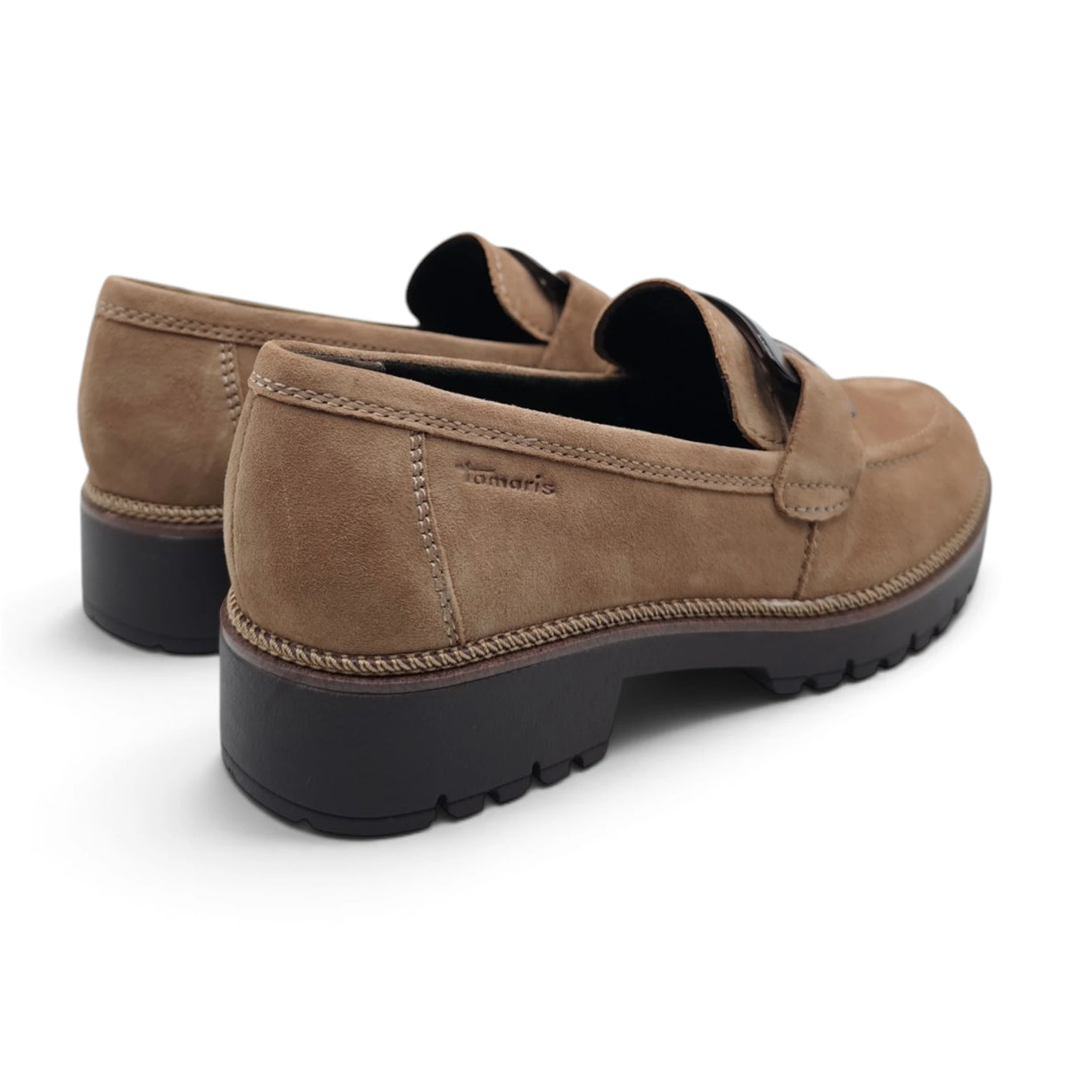 Tamaris 24722 taupe pogled straga