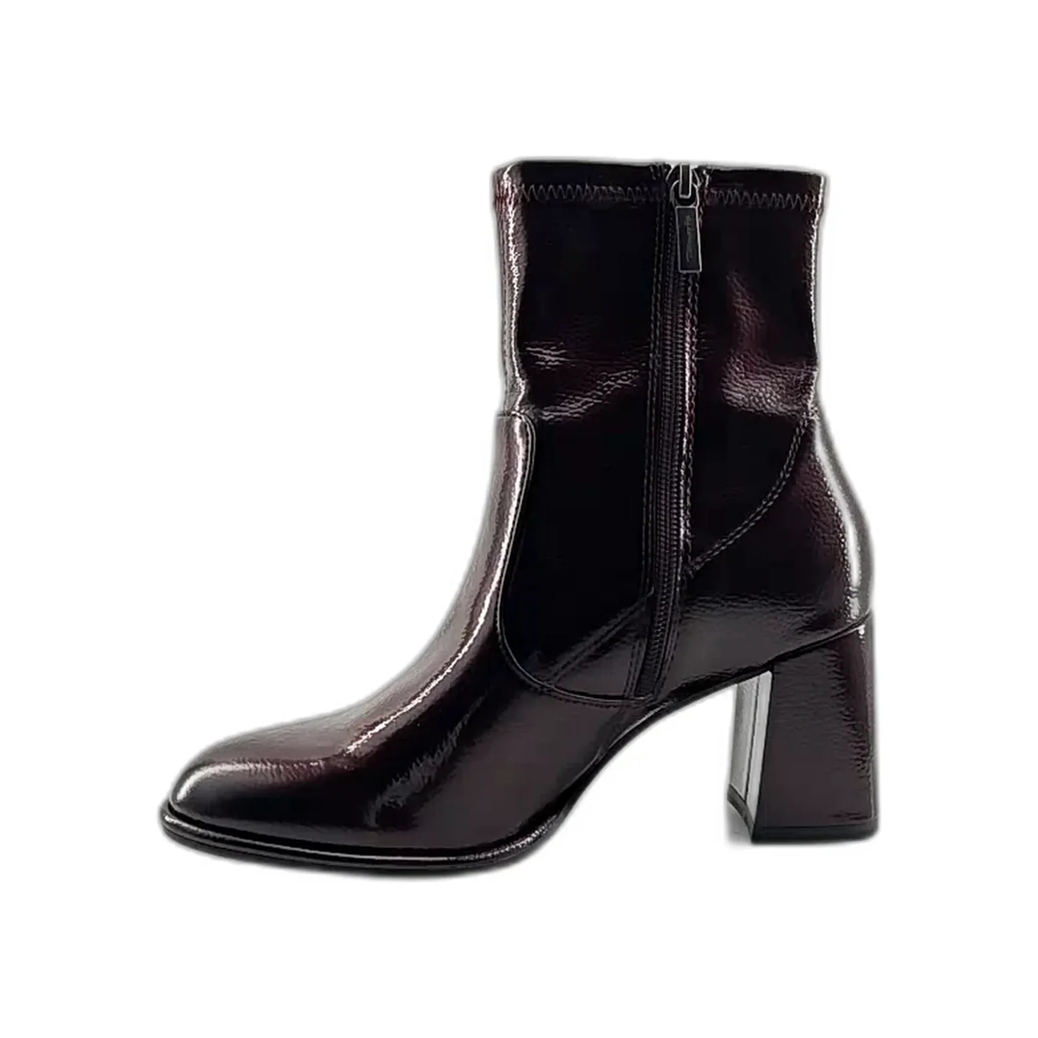 Tamaris 25357 bordo lak pogled levo