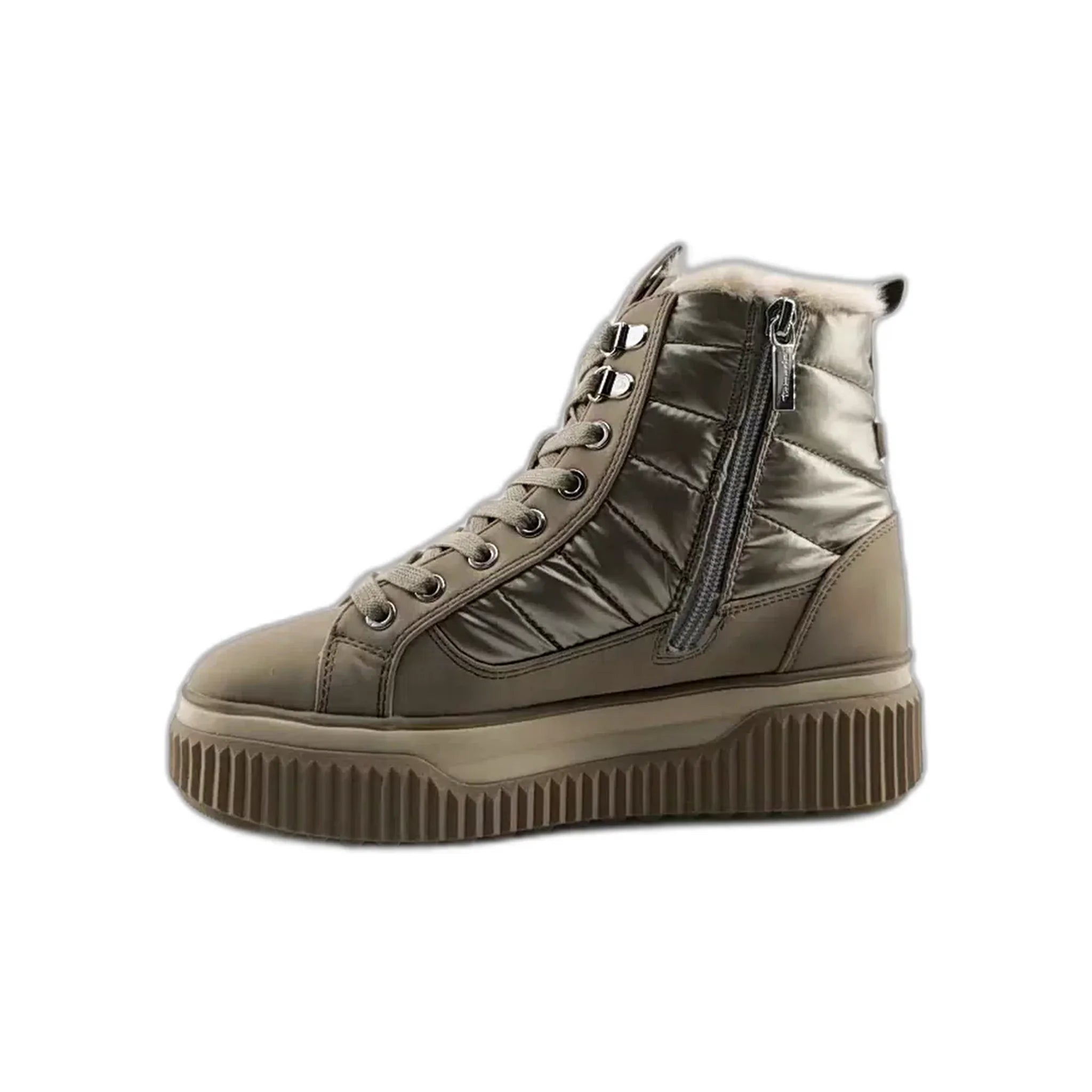 Tamaris 26277 taupe pogled levo
