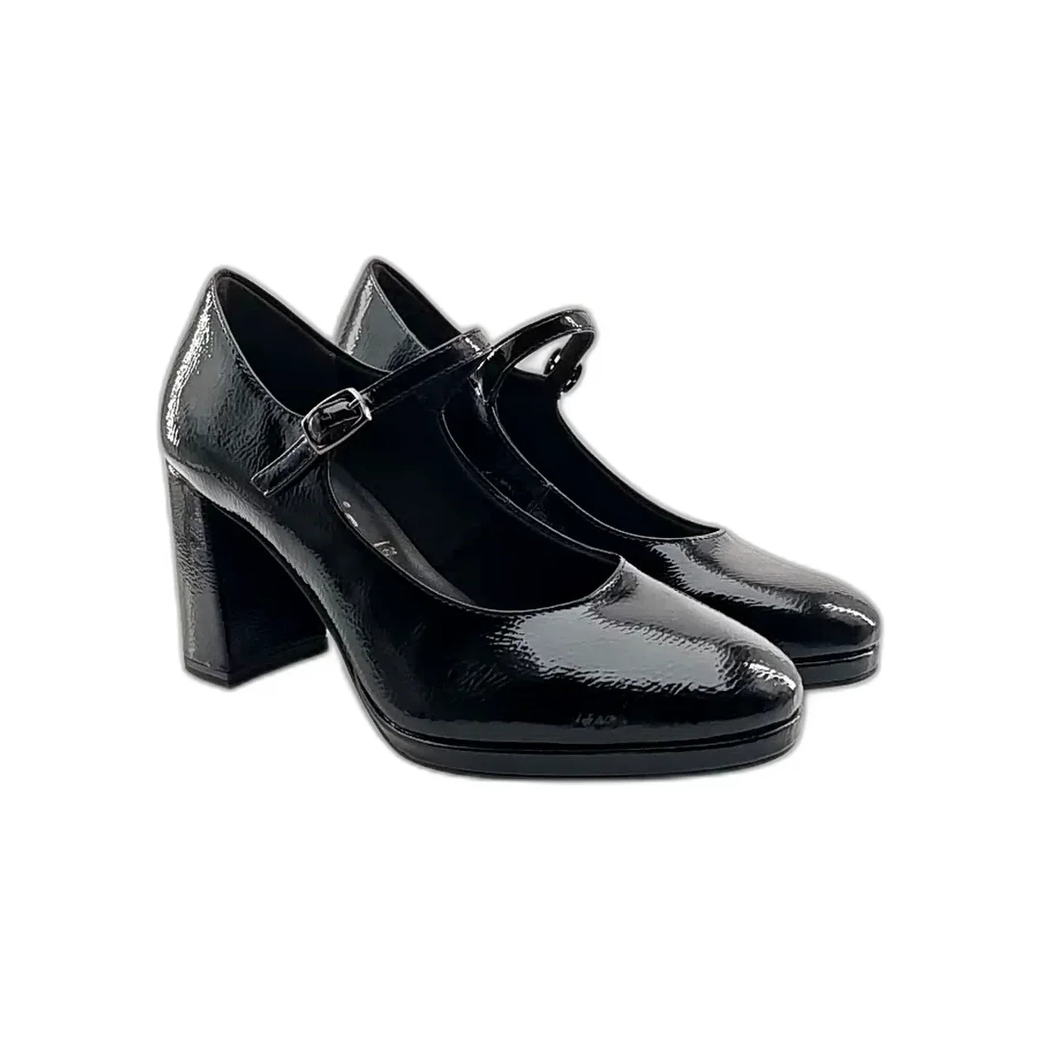 Tamaris 22462 crni lak pogled spreda