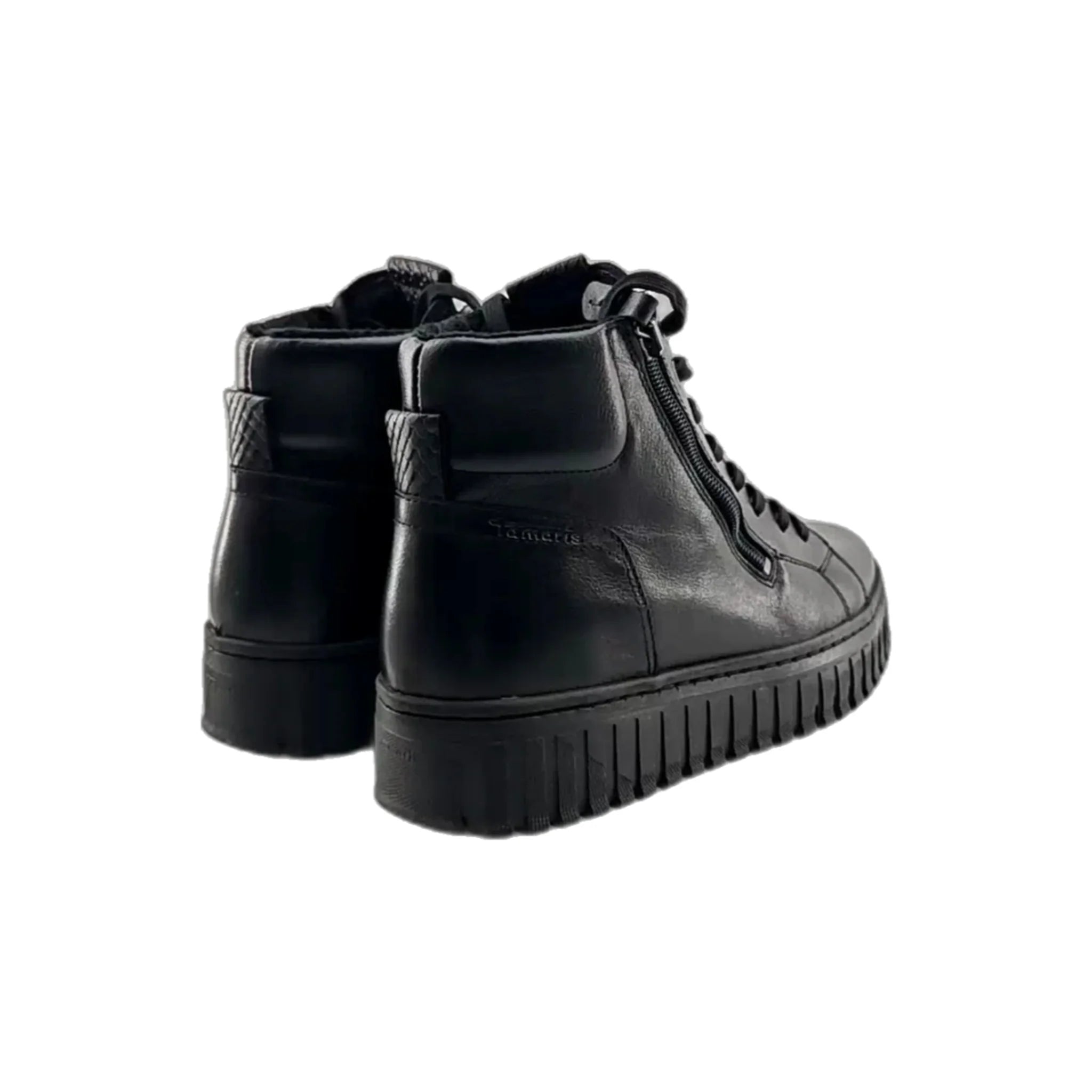 Tamaris kratke ravne Desert gležnjače sa zip zatvaračem 25206 - Obuća Monah