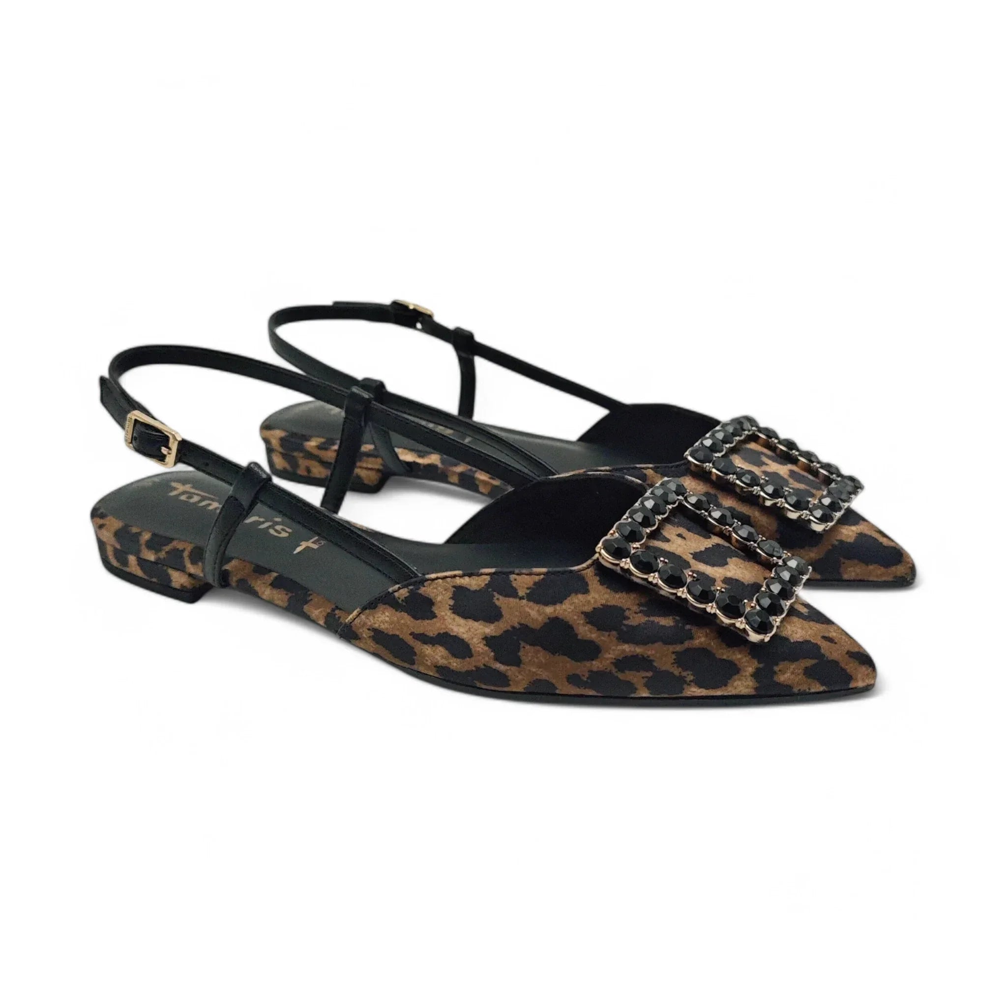 Tamaris D'Orsay ravne sandale sa podesivim remenom 29403 - Obuća Monah