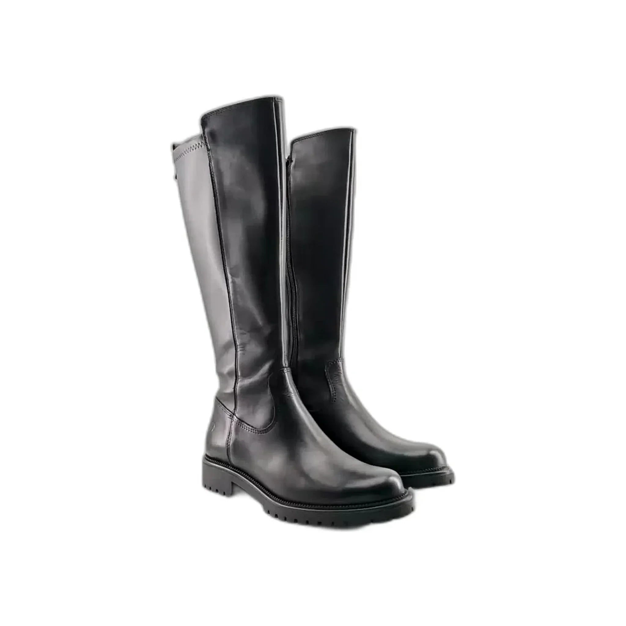 Tamaris duboke ravne čizme sa zip zatvaračem 25605