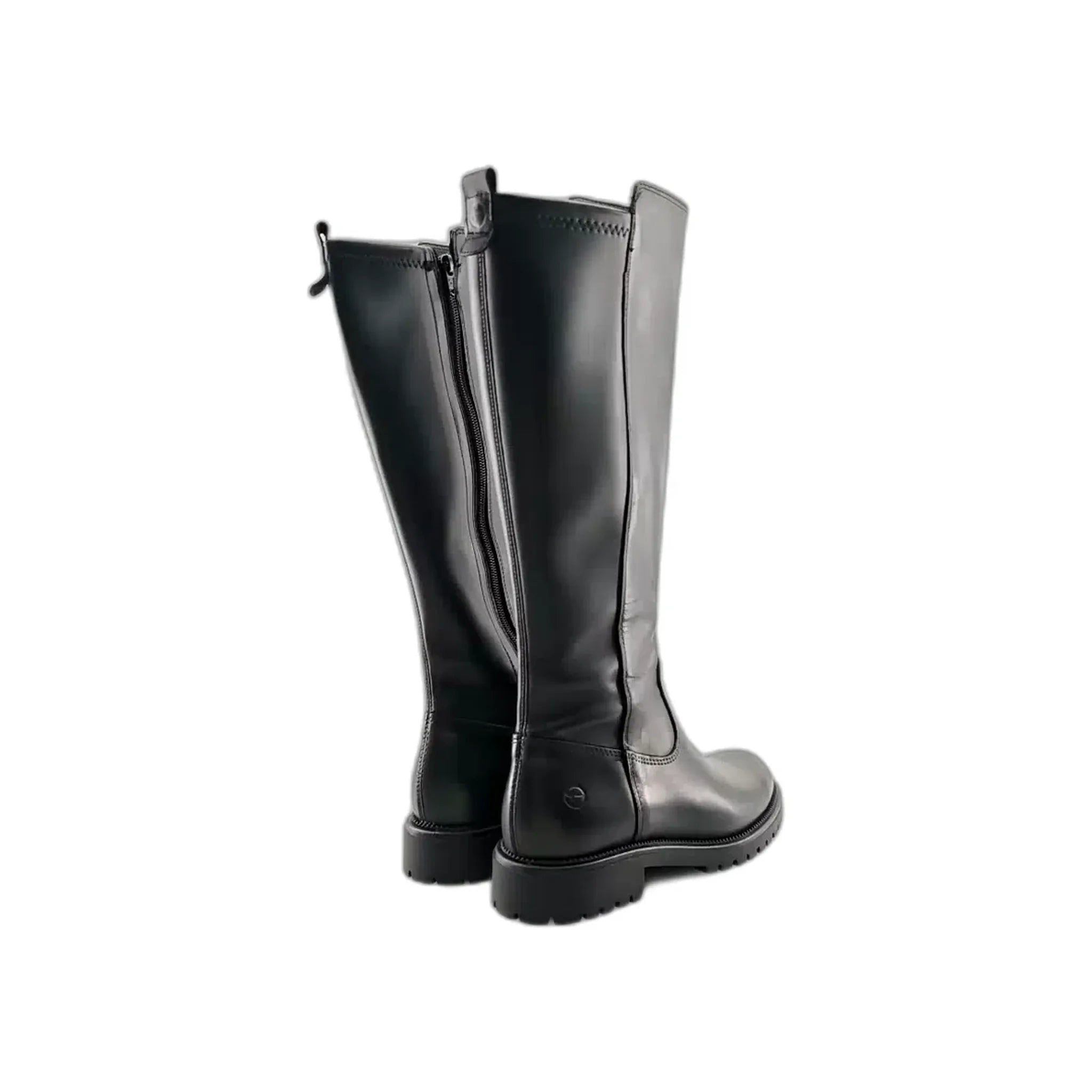 Tamaris duboke ravne čizme sa zip zatvaračem 25605