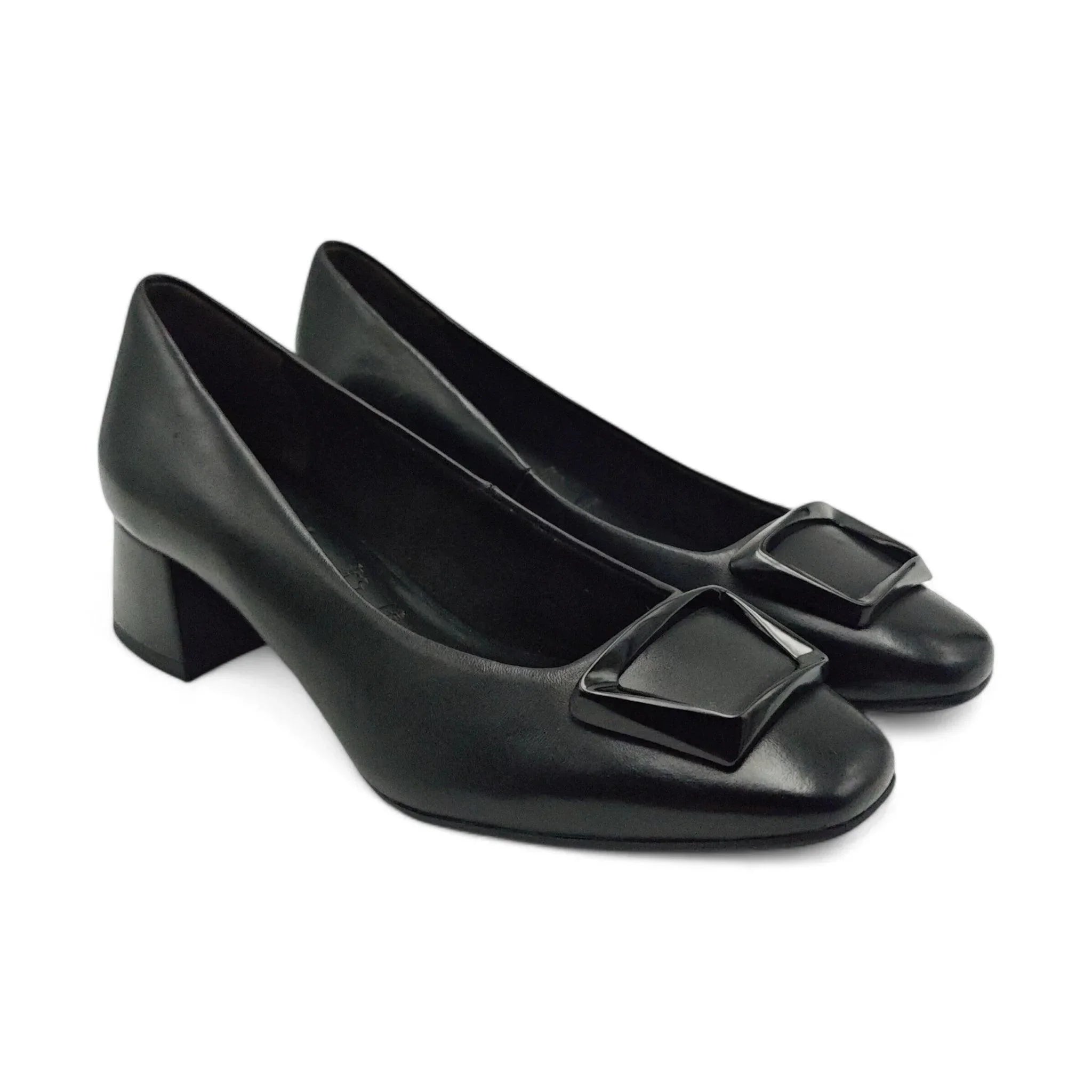 Tamaris klasične formalne kaluđerke na blok štiklu 22302 - Obuća Monah