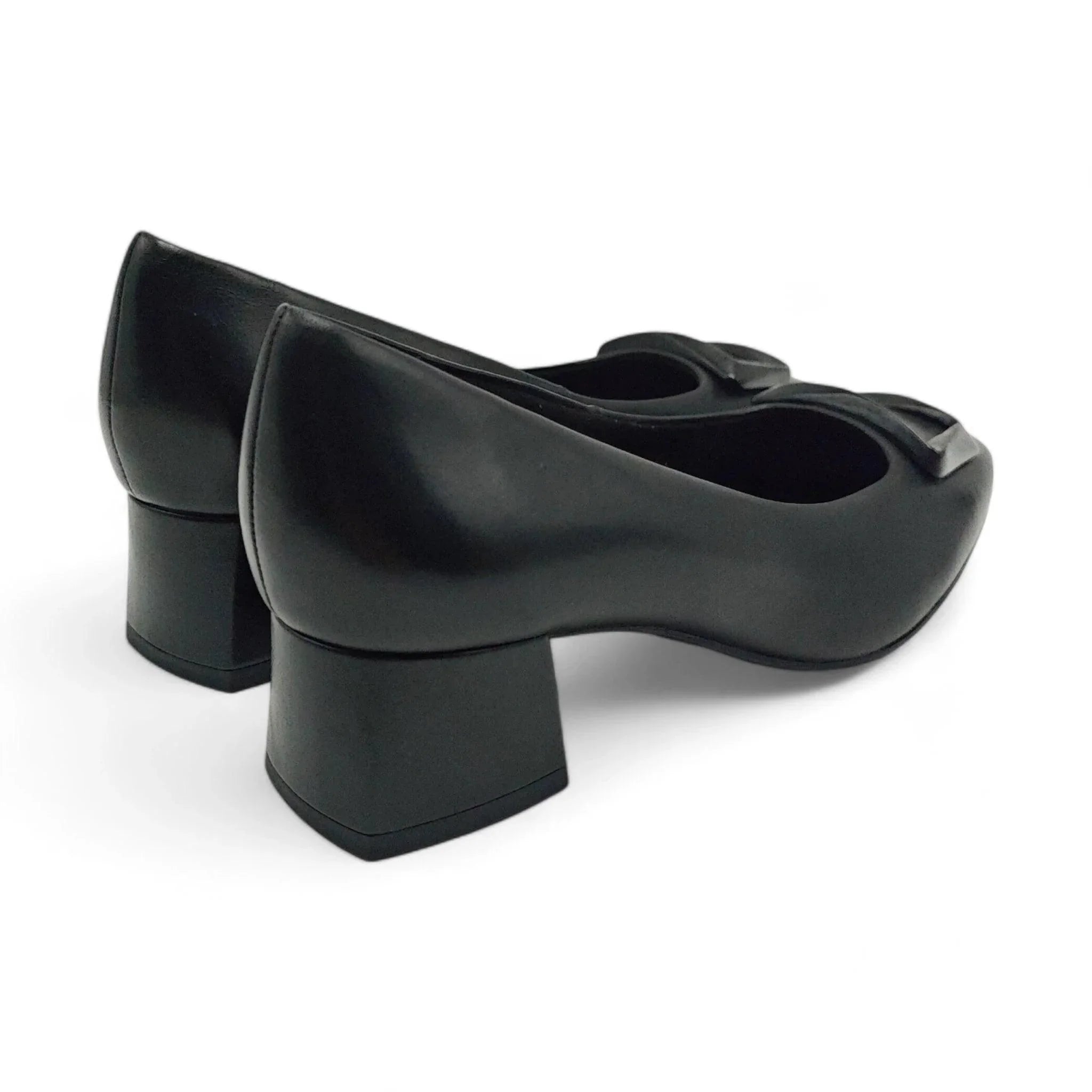 Tamaris klasične formalne kaluđerke na blok štiklu 22302 - Obuća Monah