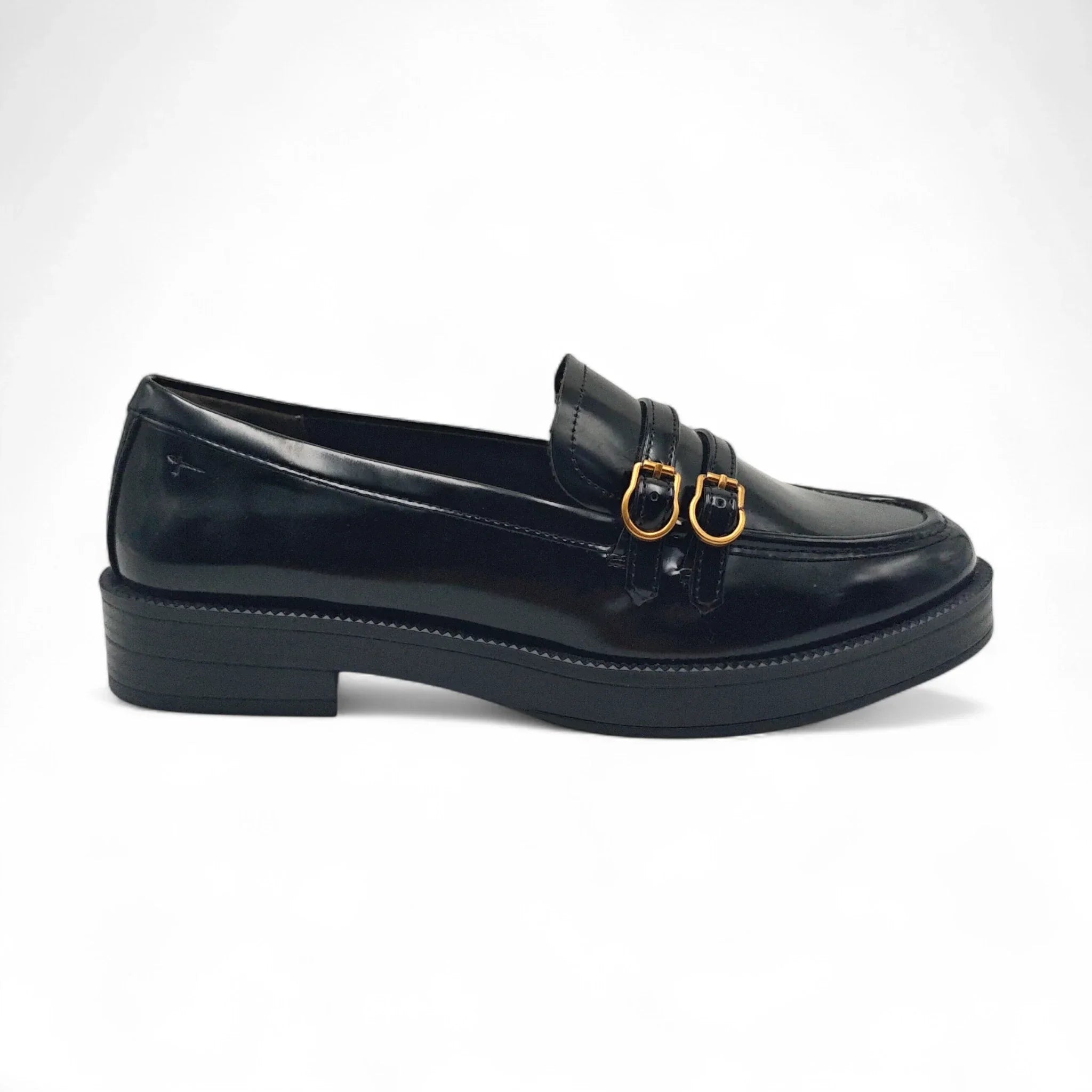 Tamaris klasične chunky ravne loafersice na PU đonu 24348