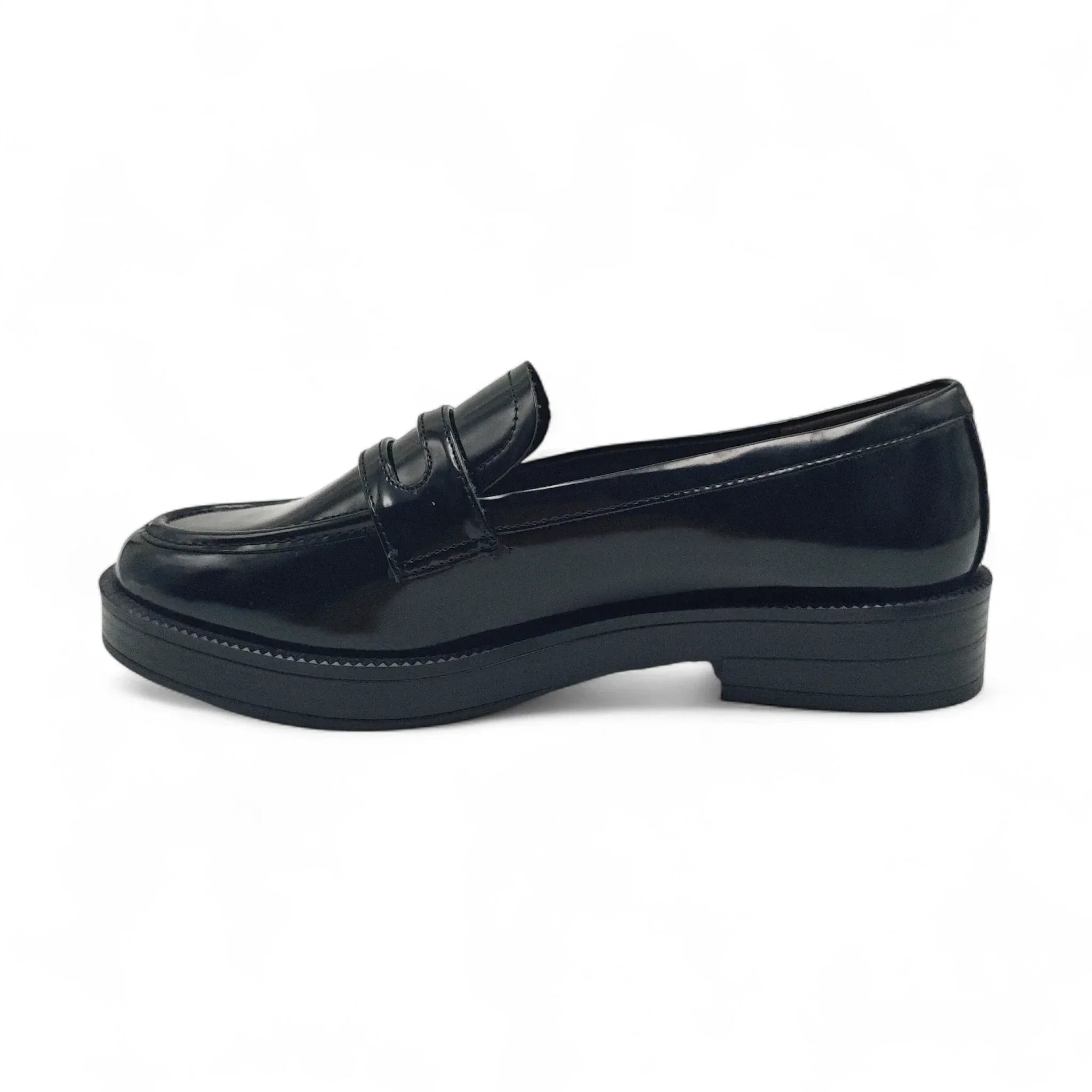 Tamaris klasične chunky ravne loafersice na PU đonu 24348