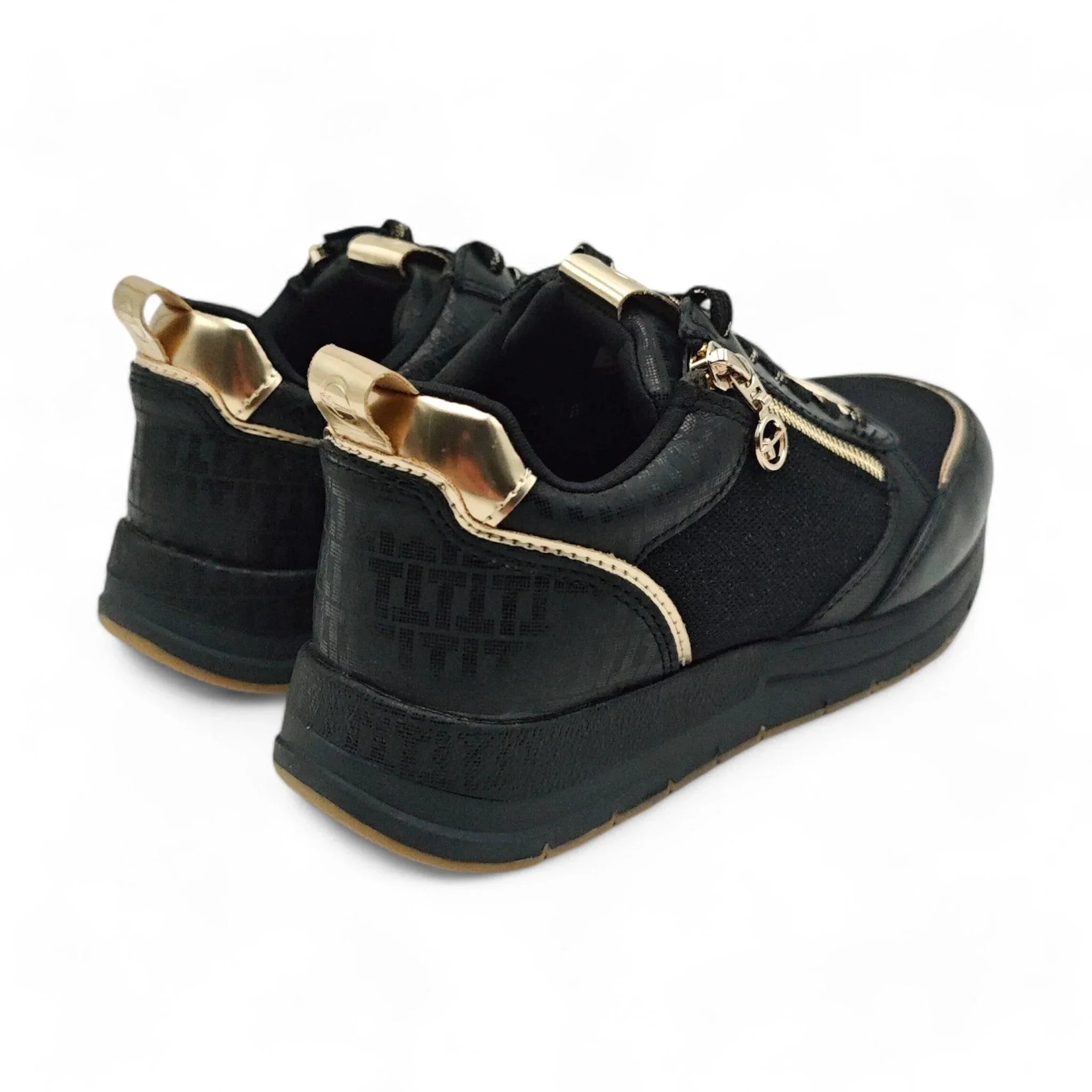 Tamaris plitke ravne modne patike na šnjiranje 23732 - Obuća Monah