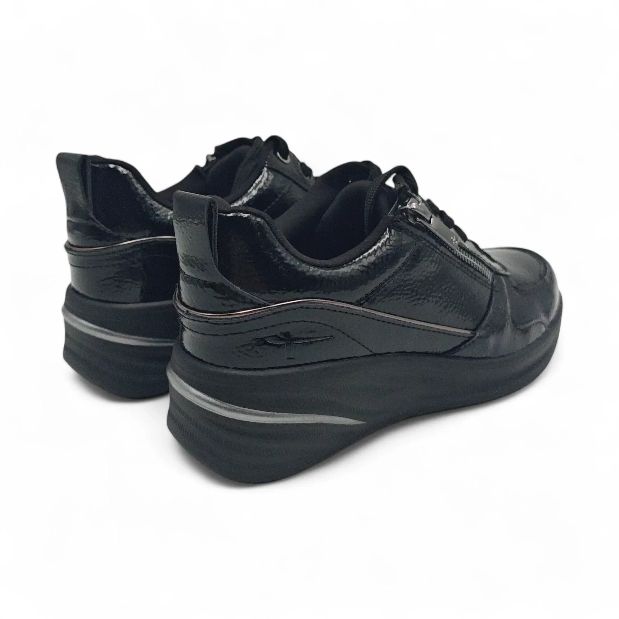 Tamaris plitke modne patike na punu petu na šnjiranje 23754 - Obuća Monah