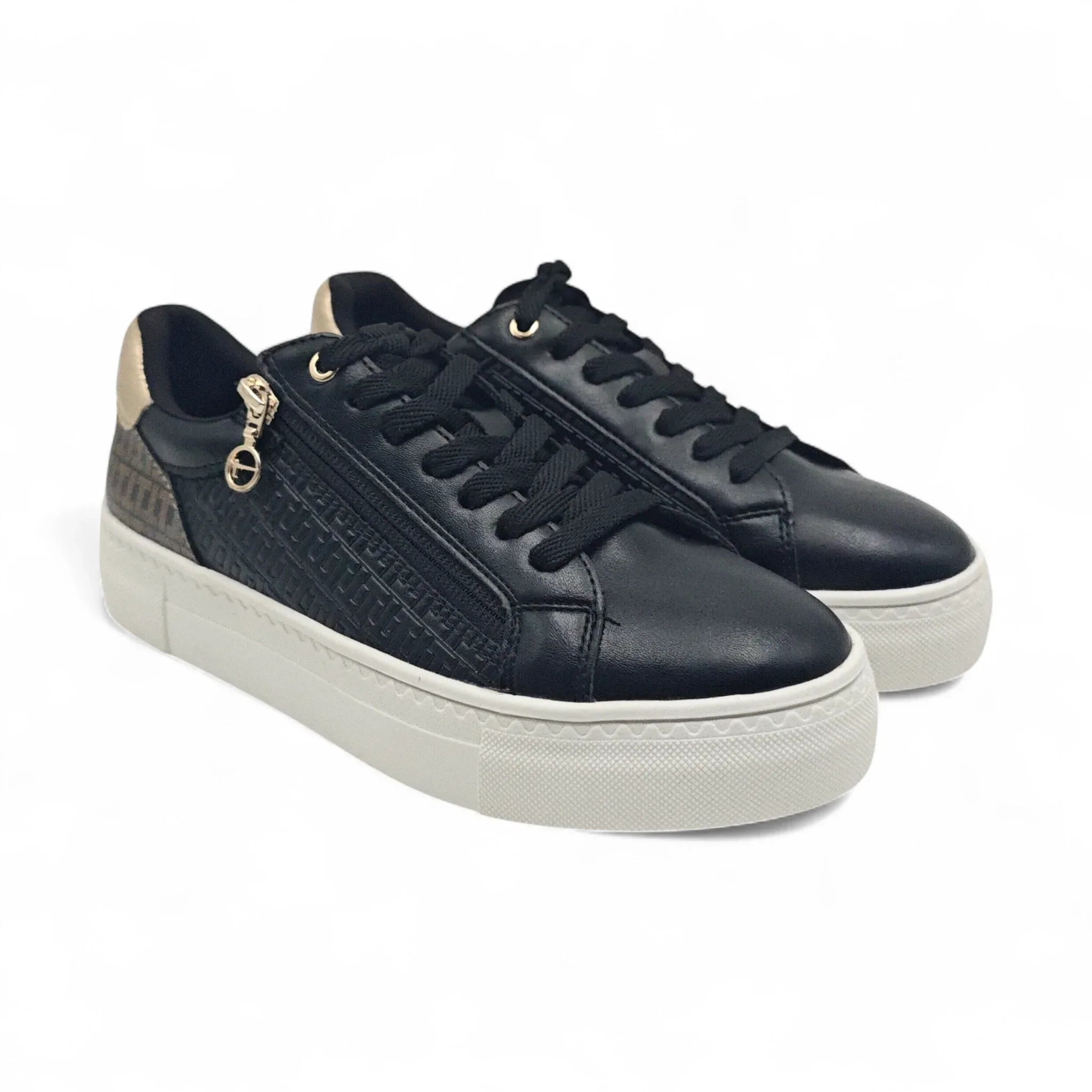 Tamaris plitke ravne modne patike na šnjiranje 23313 - Obuća Monah