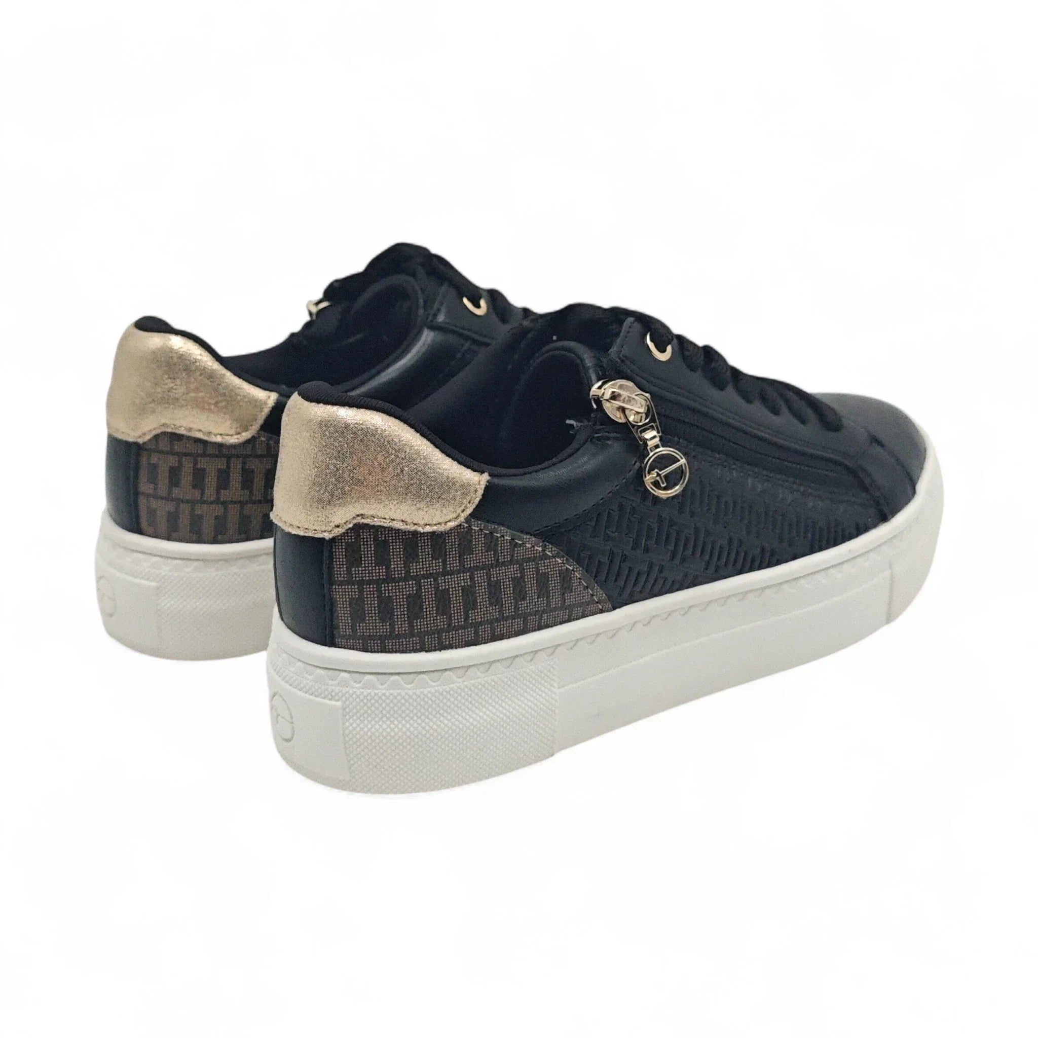 Tamaris plitke ravne modne patike na šnjiranje 23313 - Obuća Monah