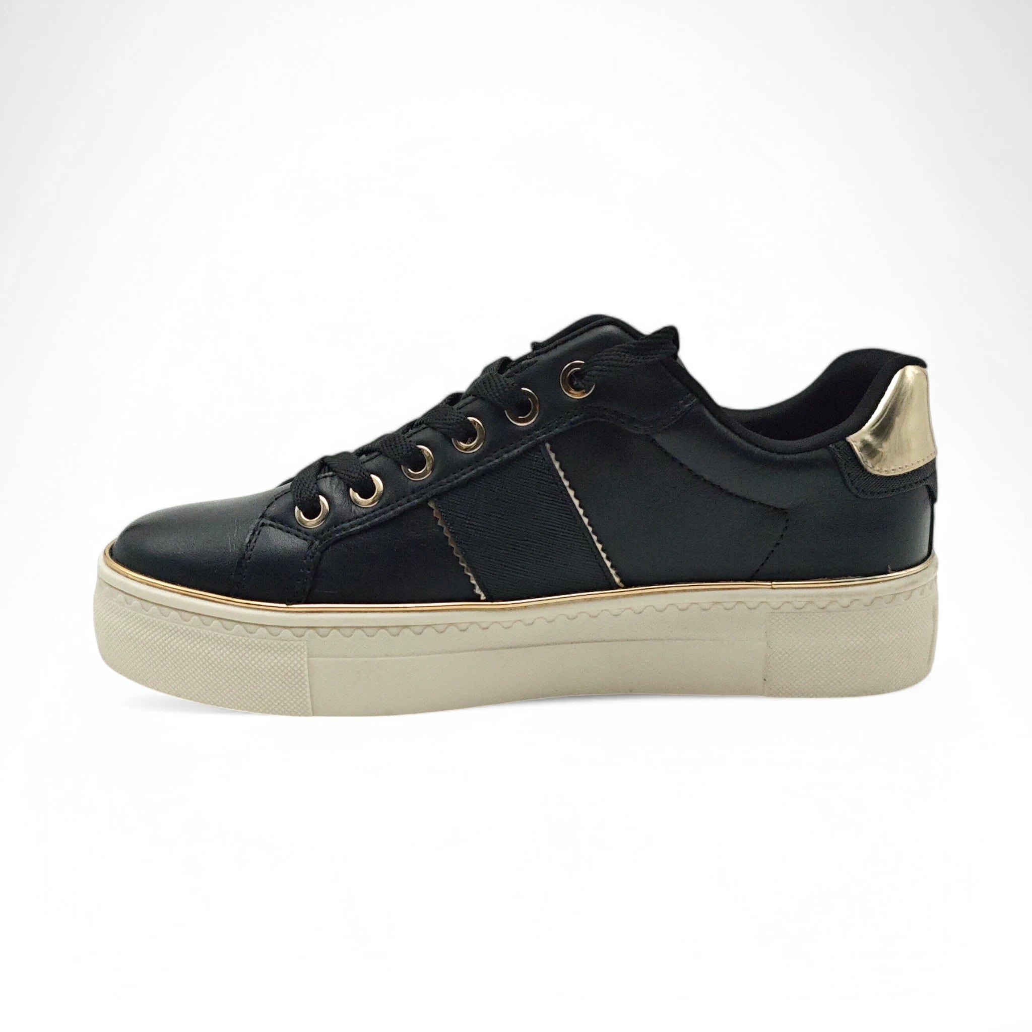 Tamaris plitke ravne modne patike na šnjiranje 23724 - Obuća Monah