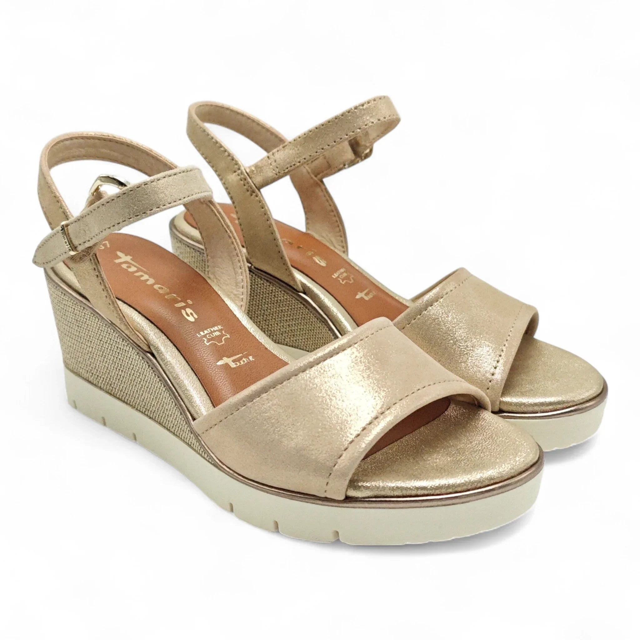 Tamaris sandale na punu petu sa remenom za gležanj 28360 - Obuća Monah