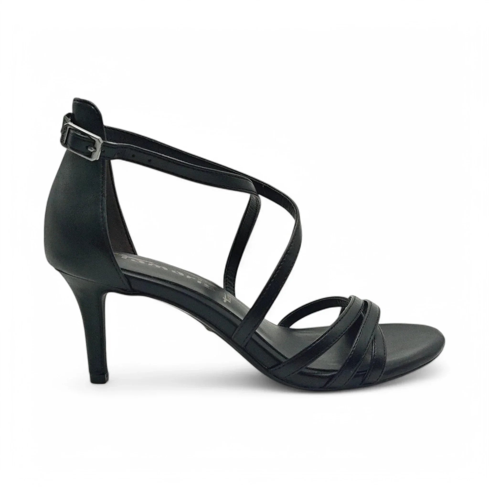 Tamaris sandale sa X-remenom na stiletto štiklu 28348 - Obuća Monah