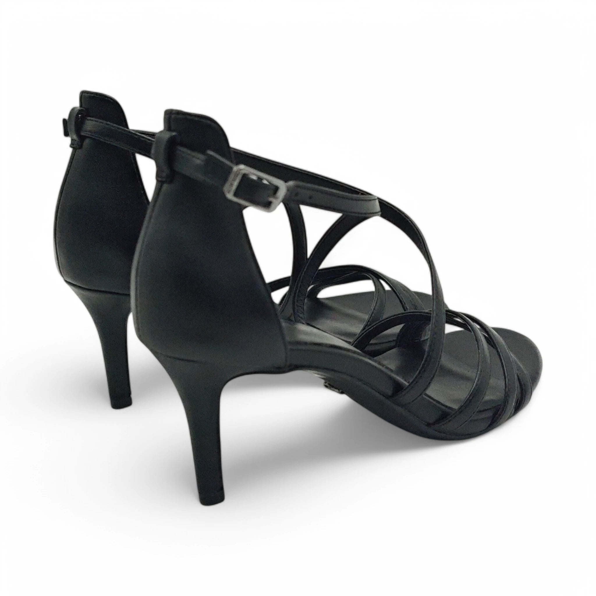 Tamaris sandale sa X-remenom na stiletto štiklu 28348