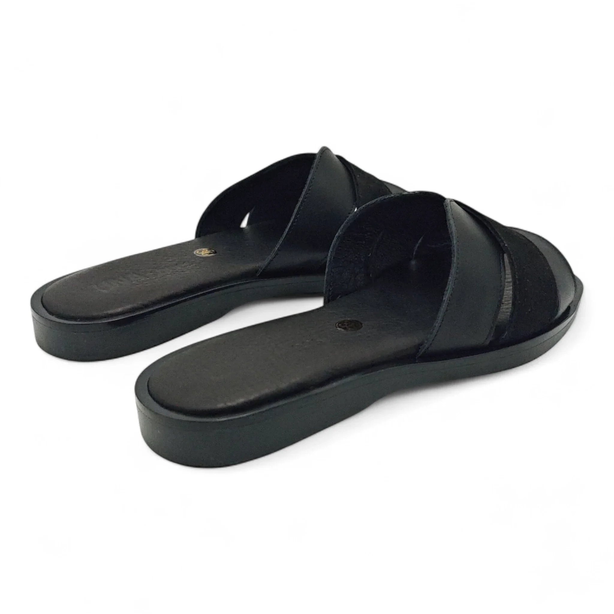 Una ravne papuče na TRP đonu 7012613 - Obuća Monah