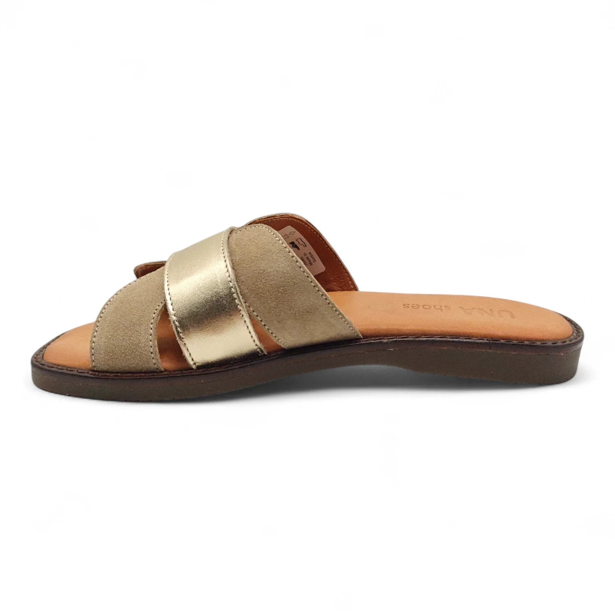 Una ravne papuče na TRP đonu 7012613 - Obuća Monah