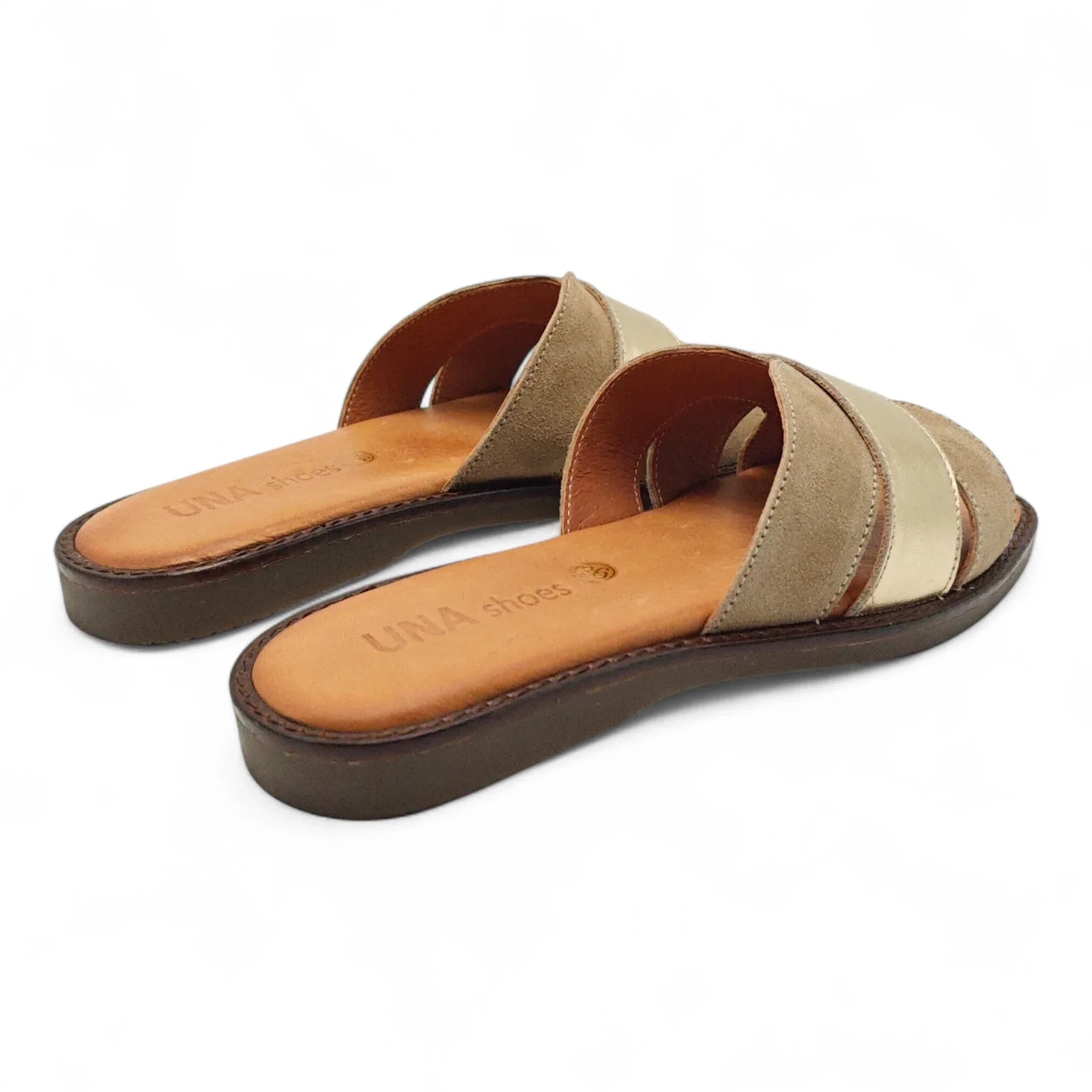 Una ravne papuče na TRP đonu 7012613 - Obuća Monah