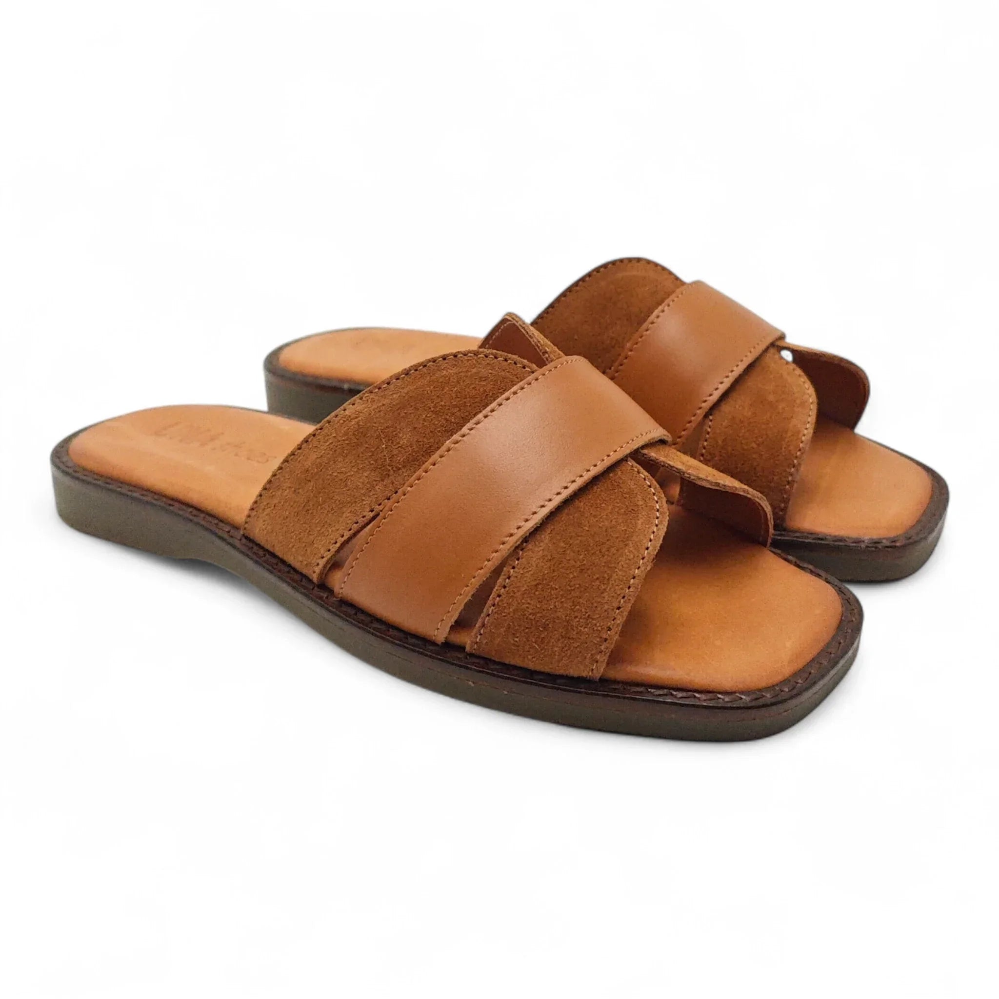 Una ravne papuče na TRP đonu 7012613 - Obuća Monah