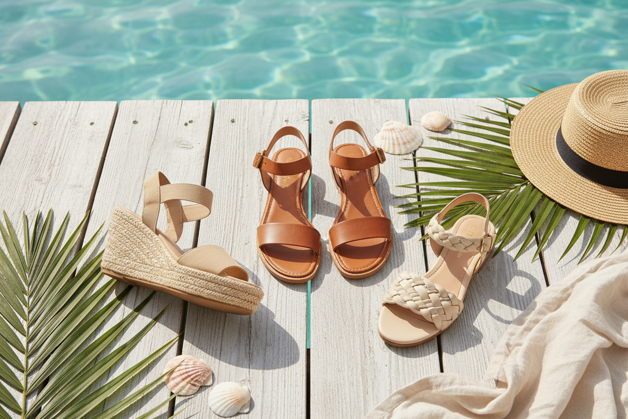 Obuća sa stražnjim remenom