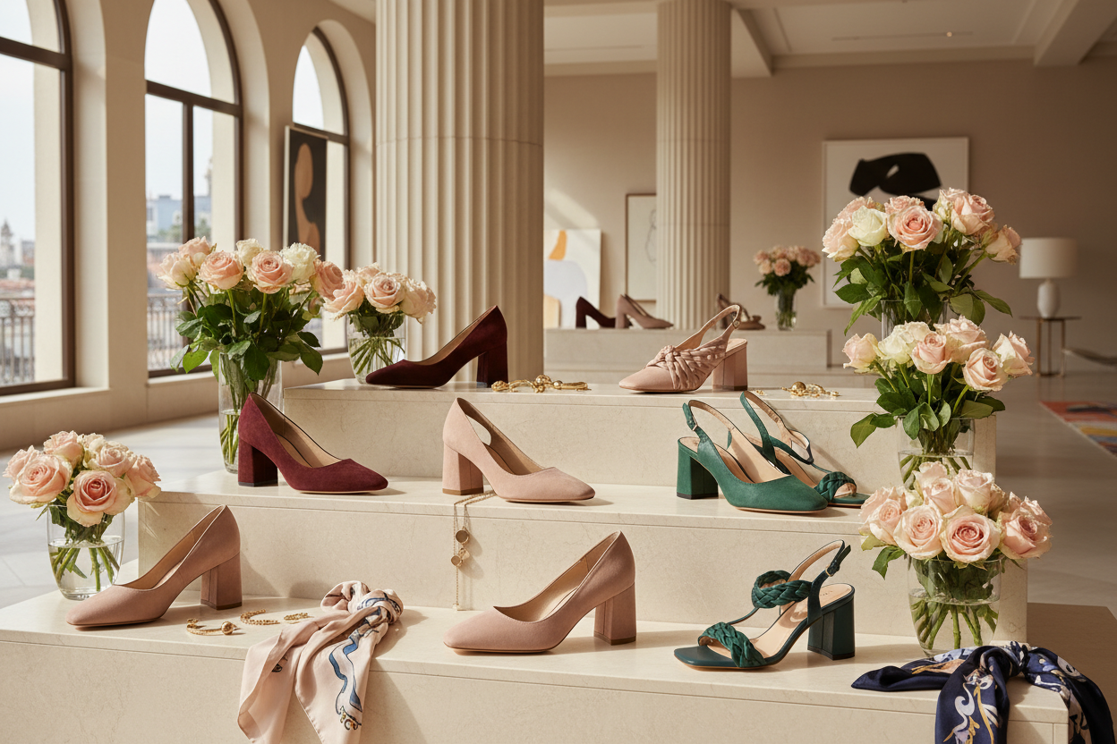 Obuća sa srednjom štiklom