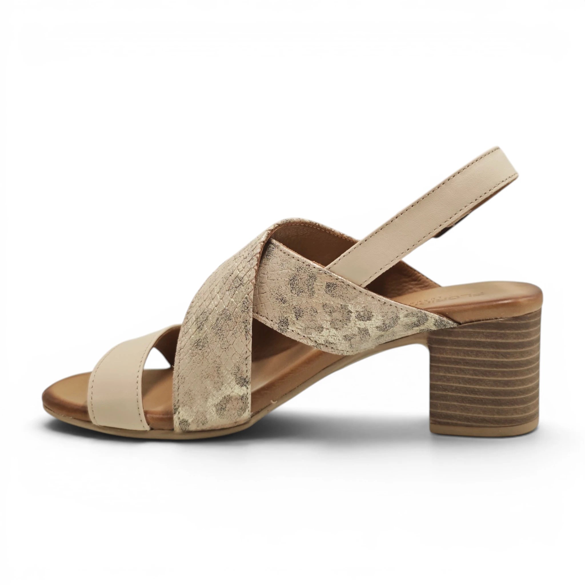 Ballerins 24038 bež pogled levo