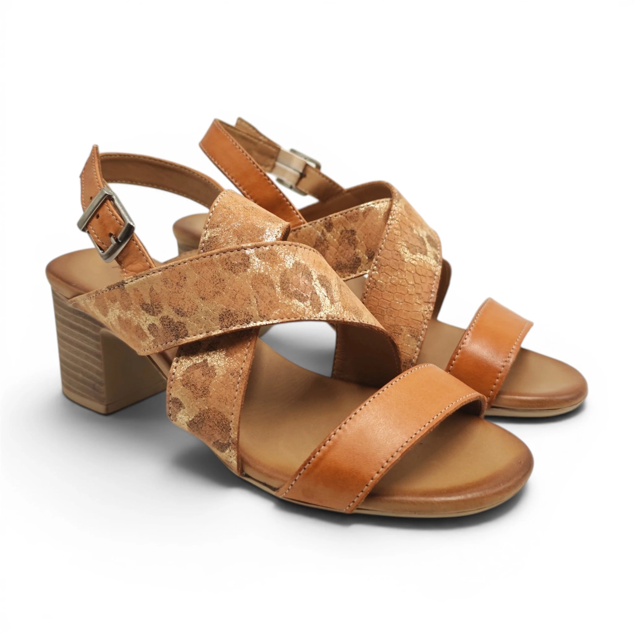 Ballerins 24038 smeđa pogled spreda