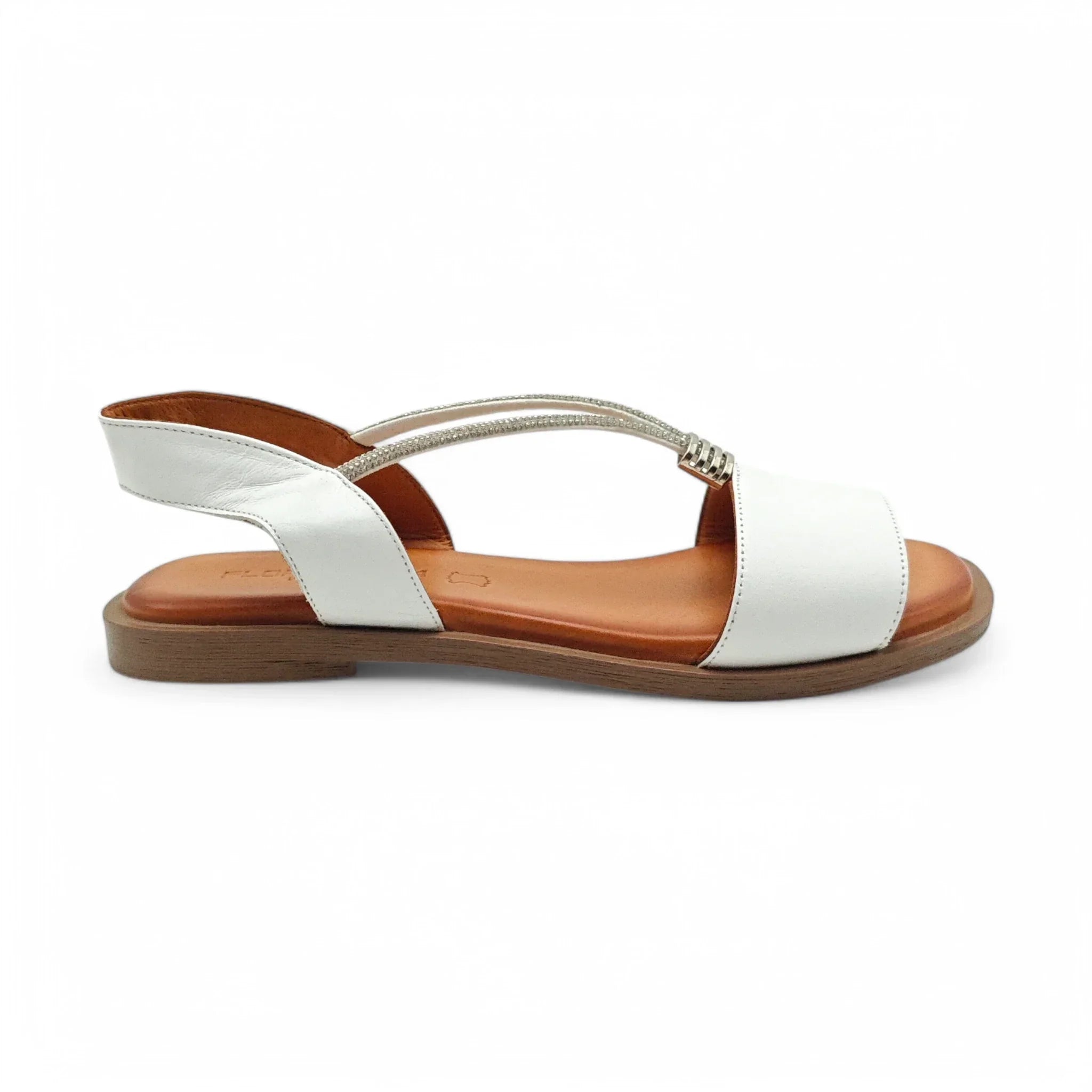 Ballerins ravne sandale sa remenom za gležanj 51 - Obuća Monah