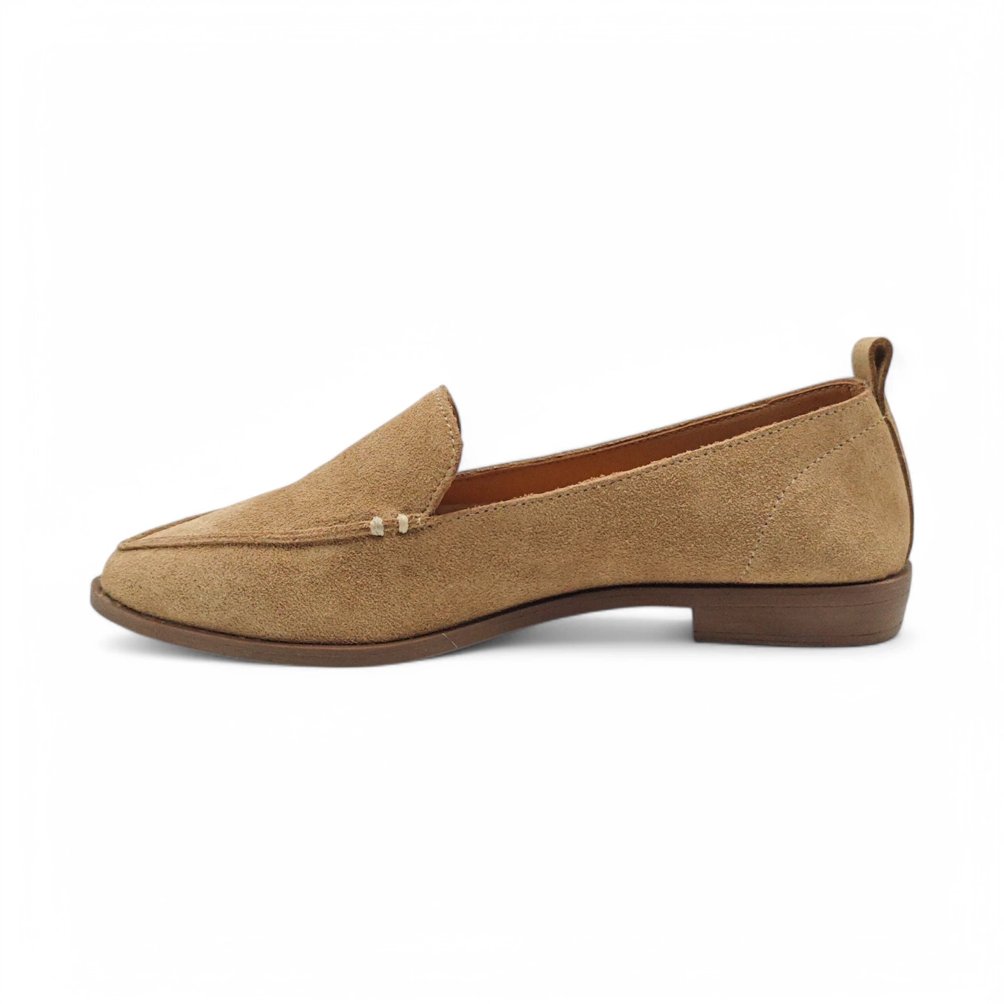 Bueno klasične penny ravne loafersice 01281
