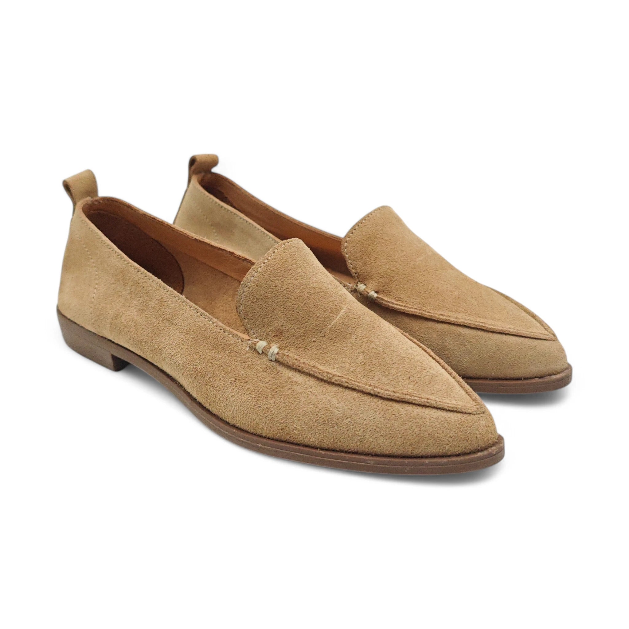 Bueno klasične penny ravne loafersice 01281 - Obuća Monah