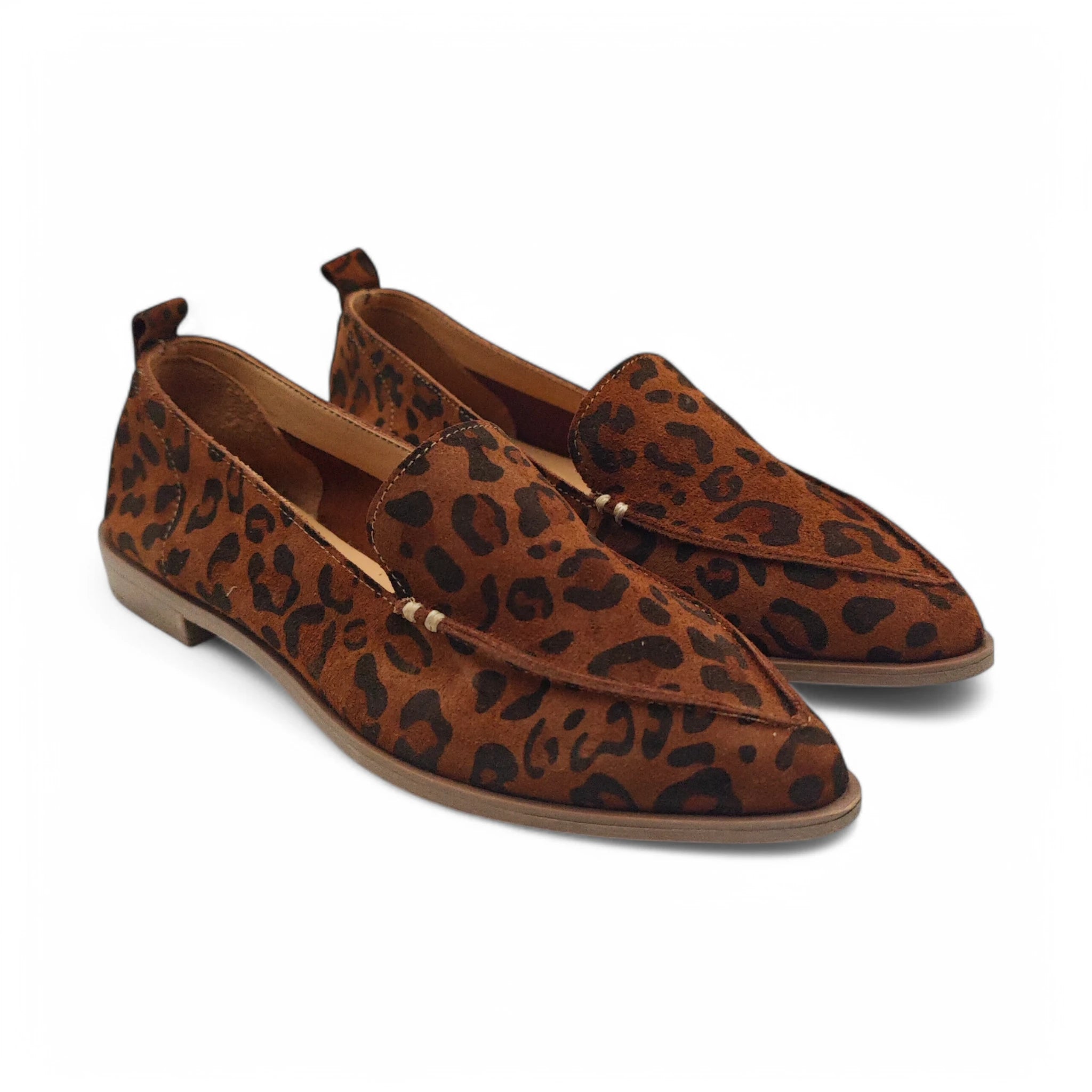 Bueno klasične penny ravne loafersice 01281 - Obuća Monah