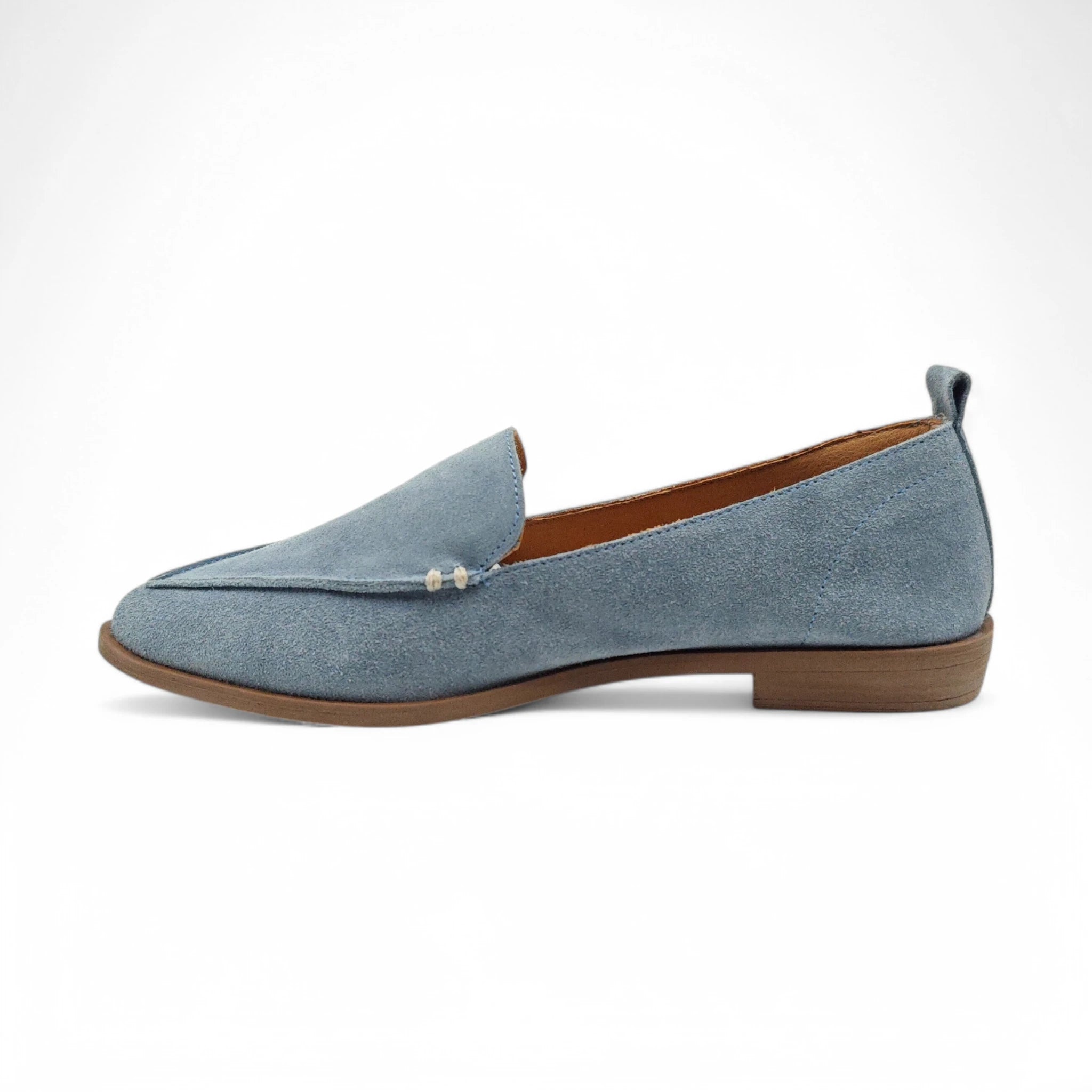 Bueno klasične penny ravne loafersice 01281 - Obuća Monah