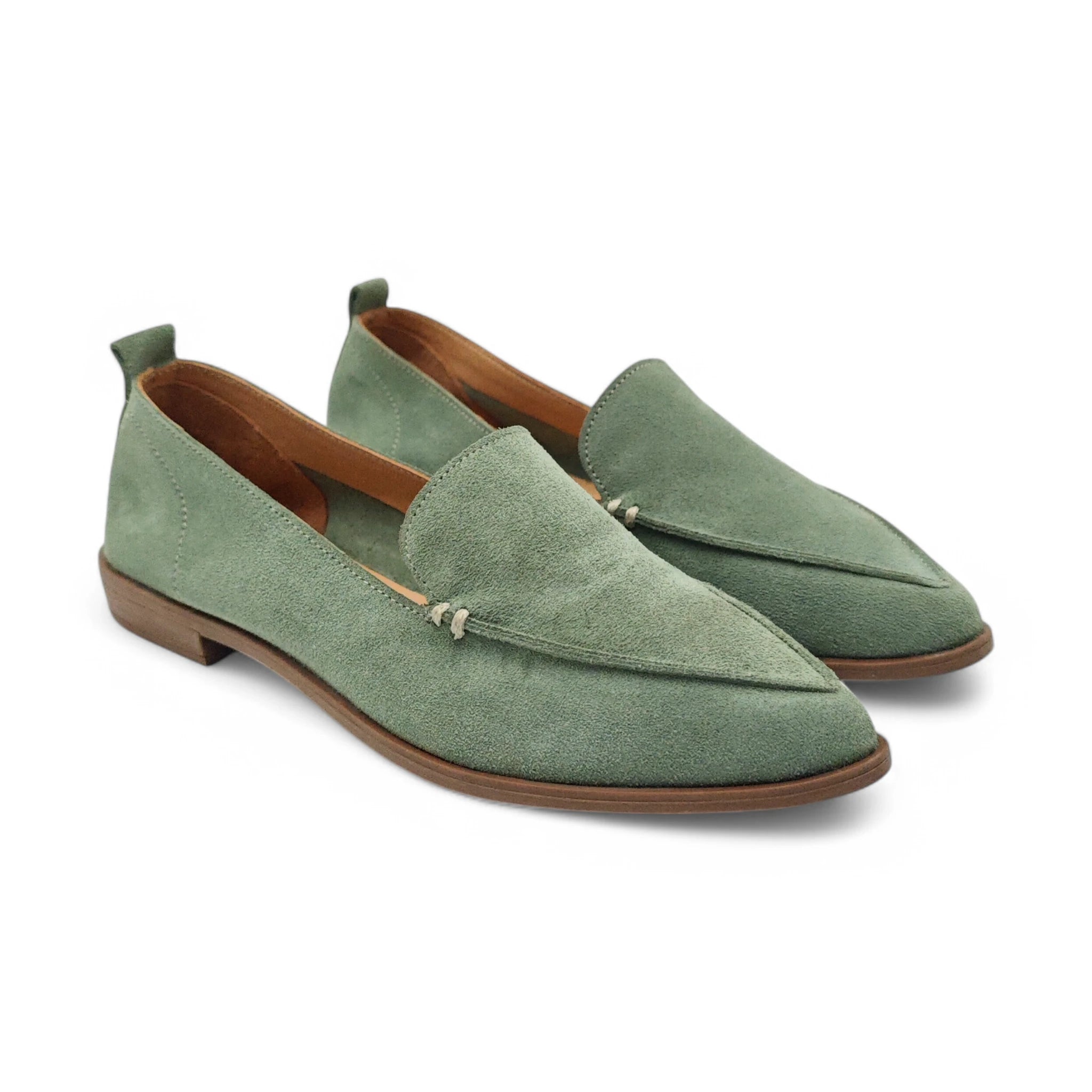 Bueno klasične penny ravne loafersice 01281 - Obuća Monah
