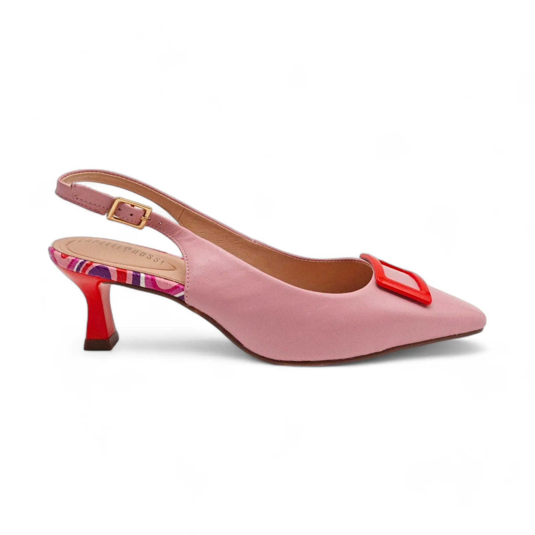 Capelli Rossi slingback D'Orsay sandale na pompadour štiklu 10802 - Obuća Monah